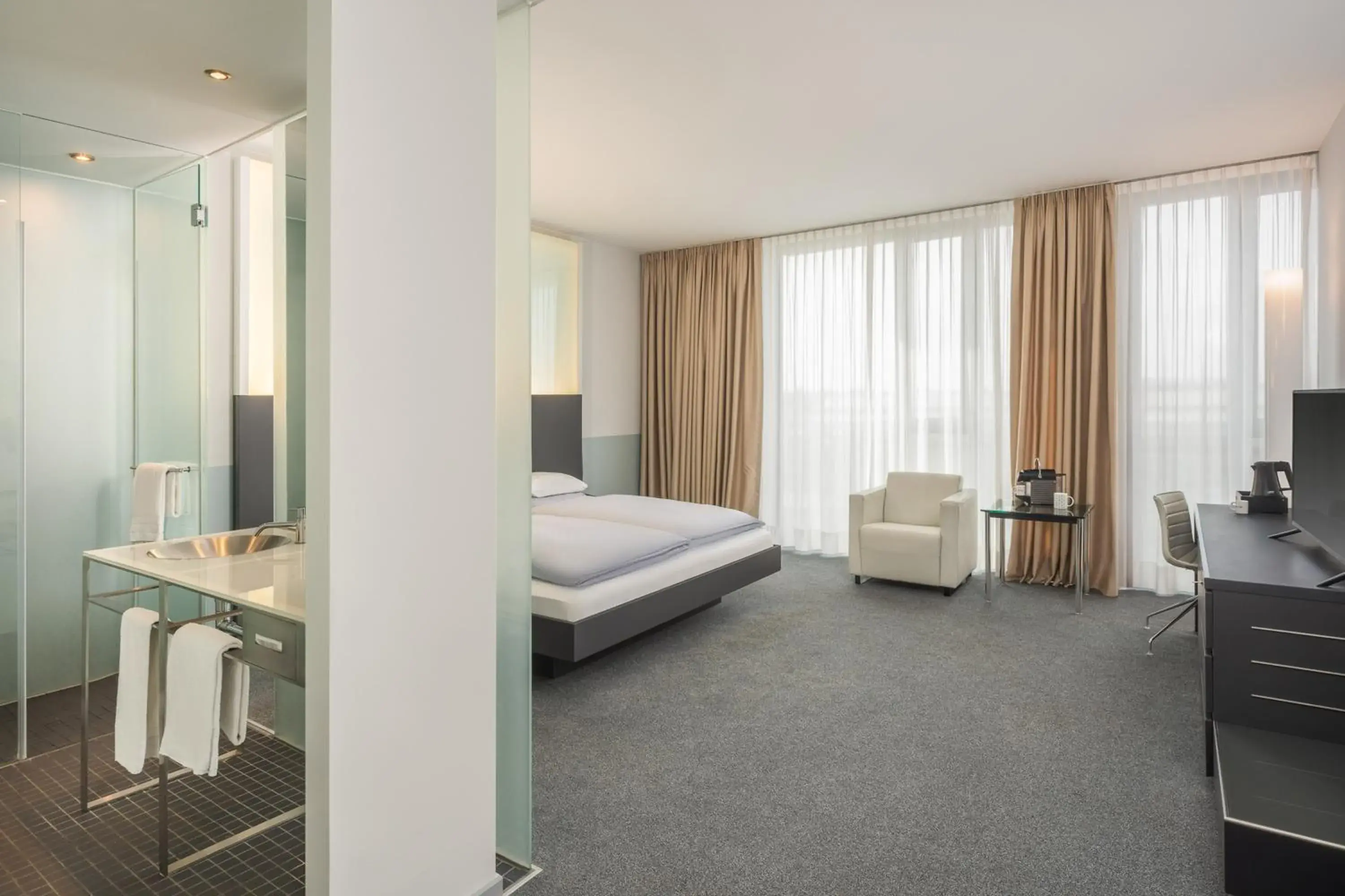 Bed in INNSiDE by Meliá Düsseldorf Derendorf Bed in INNSiDE by Meliá Düsseldorf Derendorf