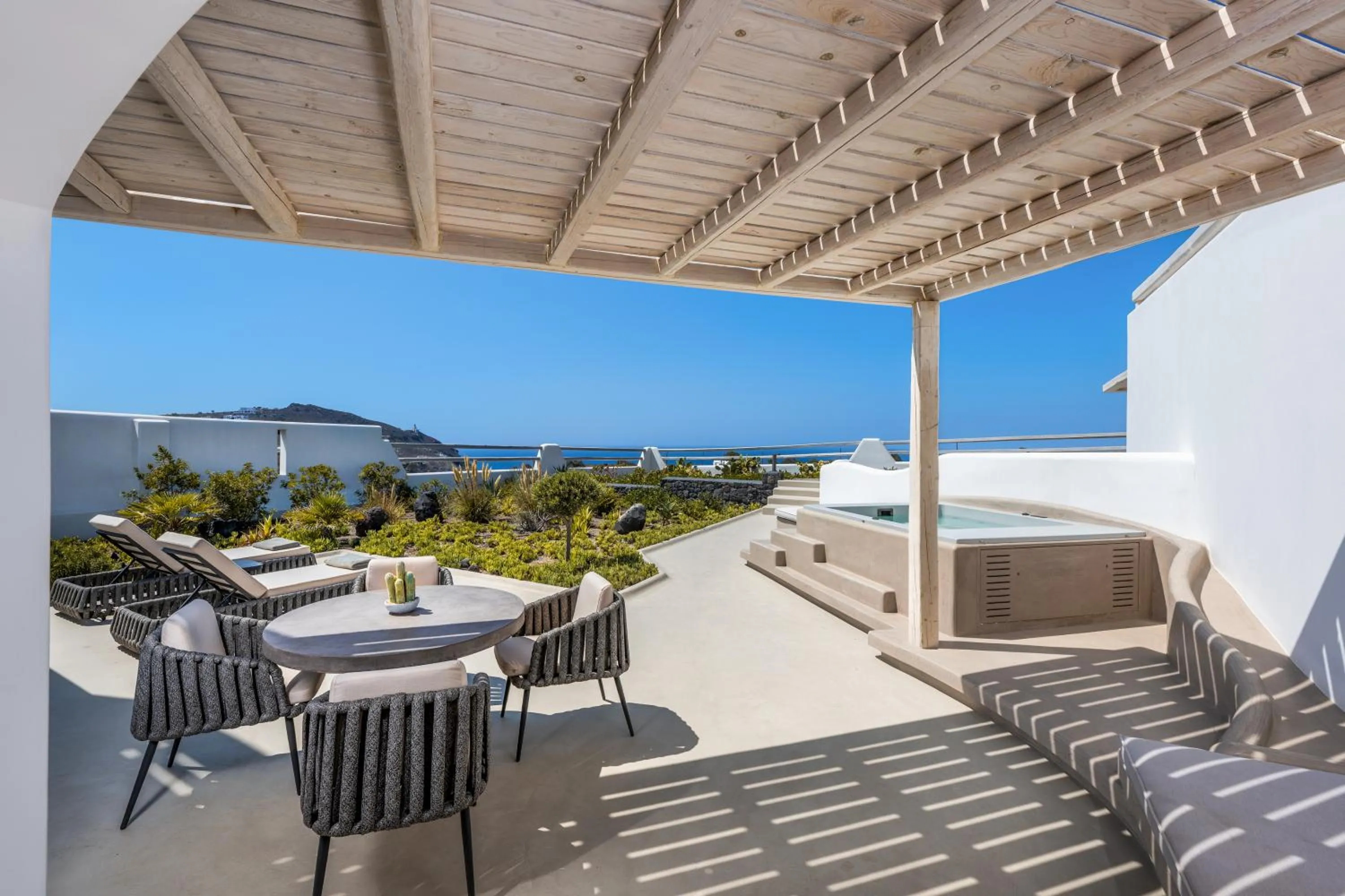 Balcony/Terrace in La Ponta Villas & Suites
