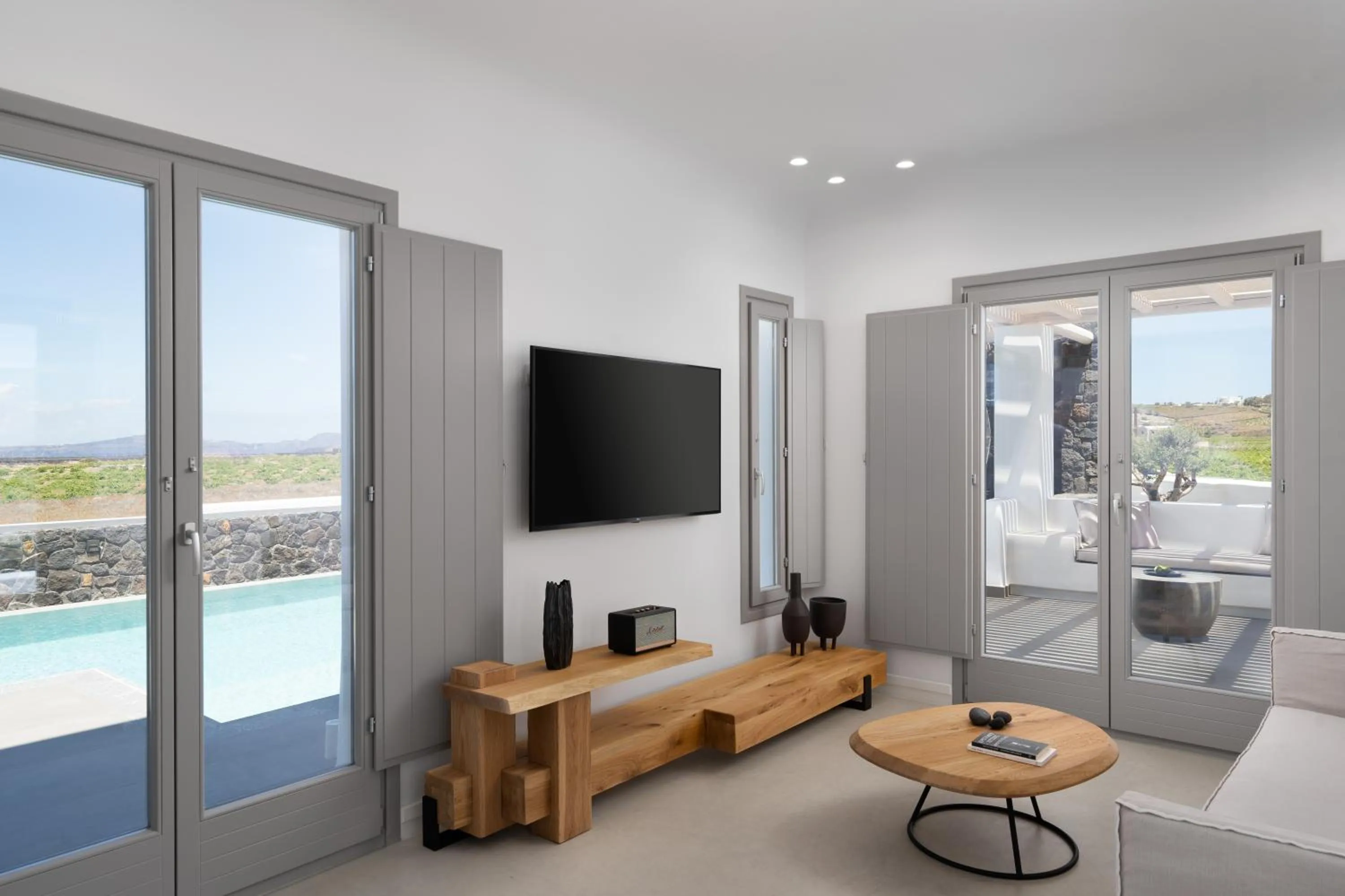 Living room in La Ponta Villas & Suites