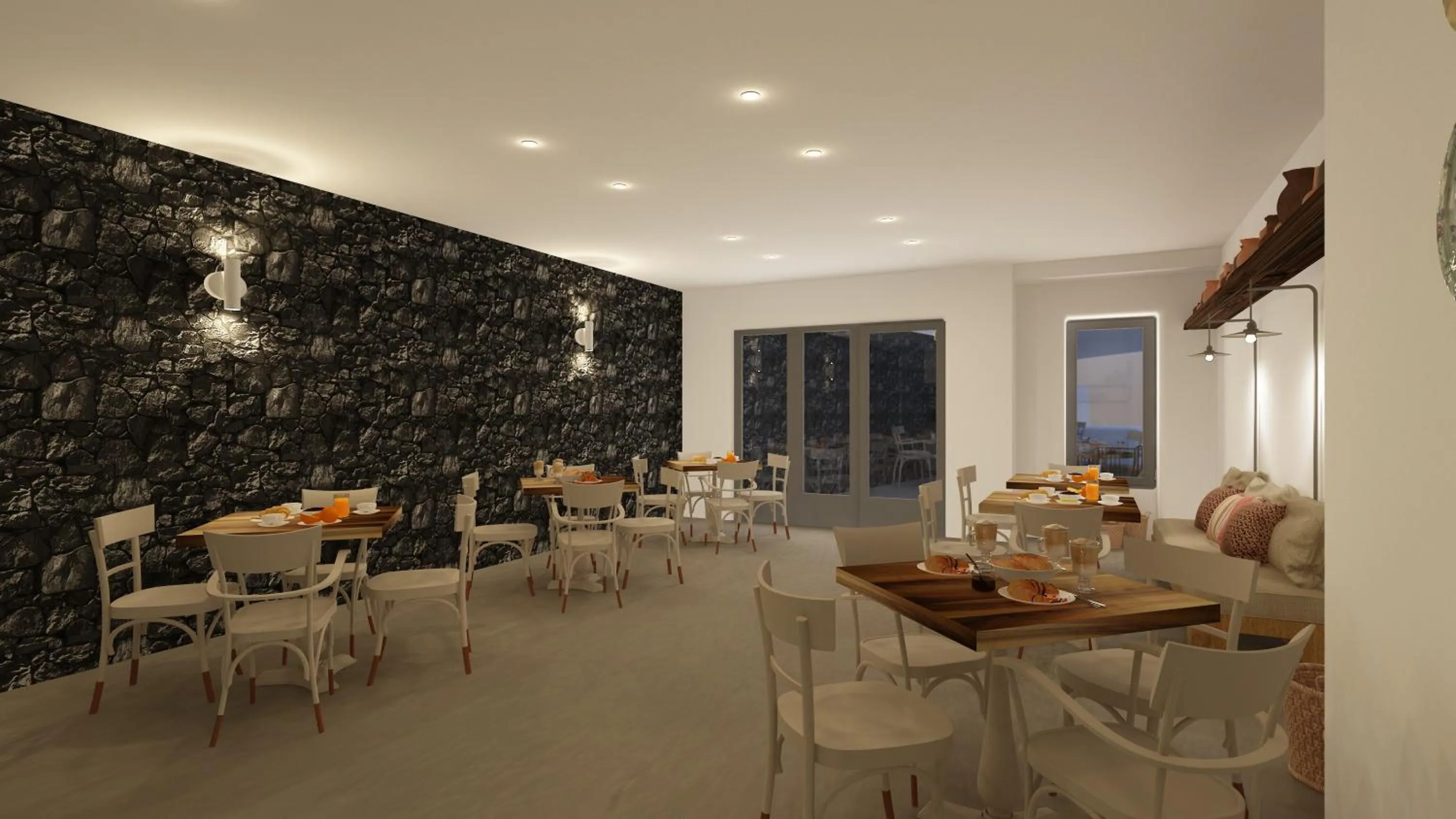 Restaurant/places to eat in La Ponta Villas & Suites