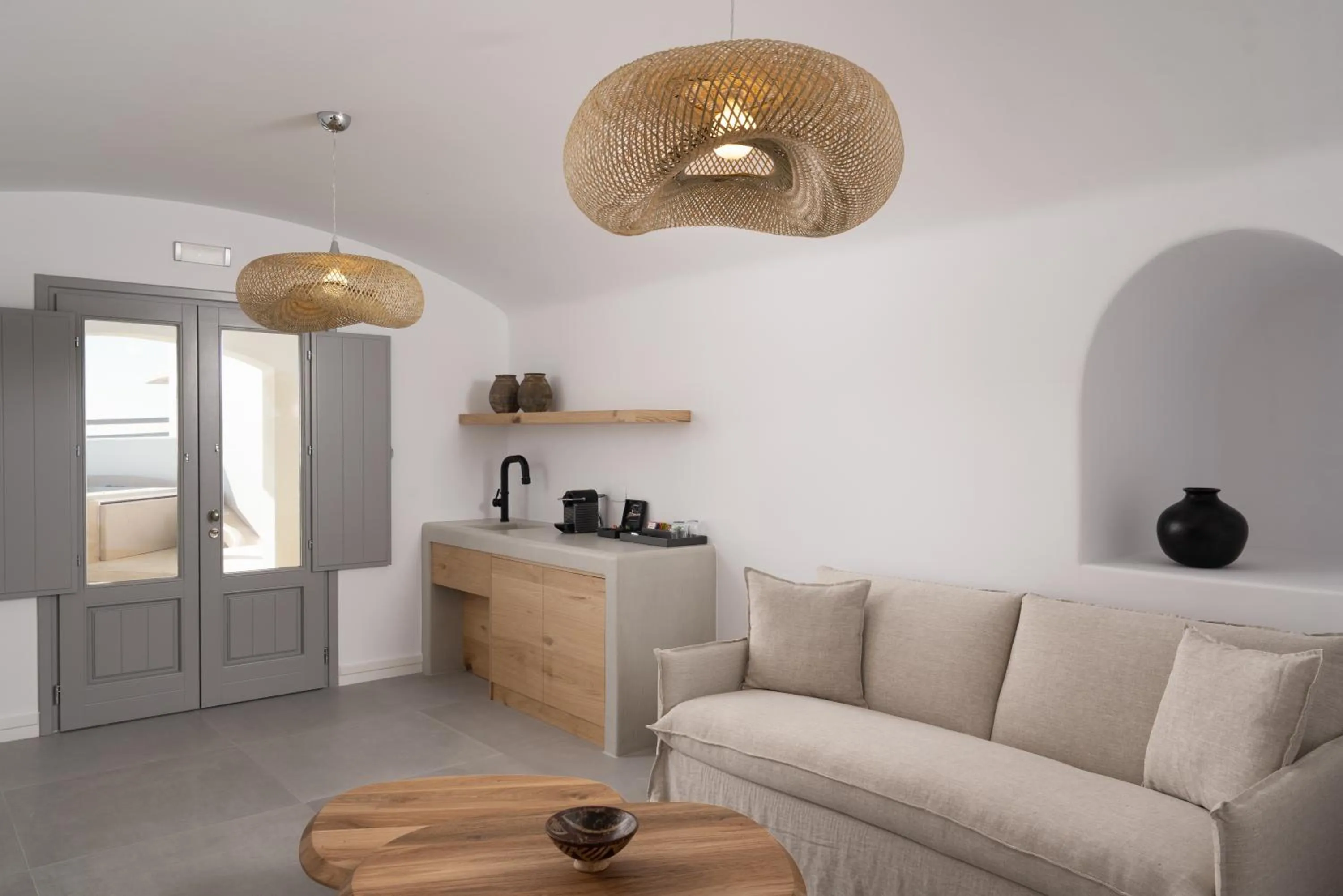 Living room in La Ponta Villas & Suites