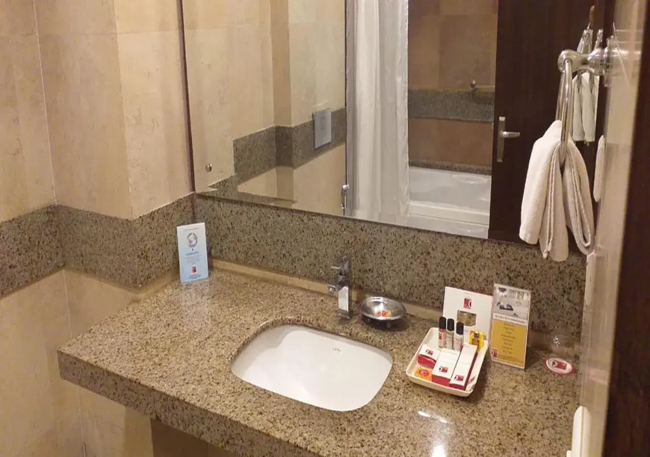 Bathroom in M B Greens Clarks Inn Bathroom in M B Greens Clarks Inn