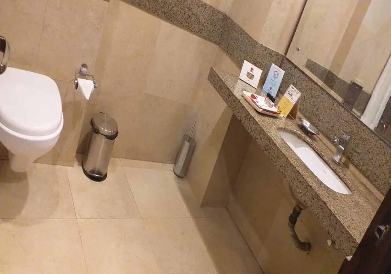 Bathroom in M B Greens Clarks Inn Bathroom in M B Greens Clarks Inn