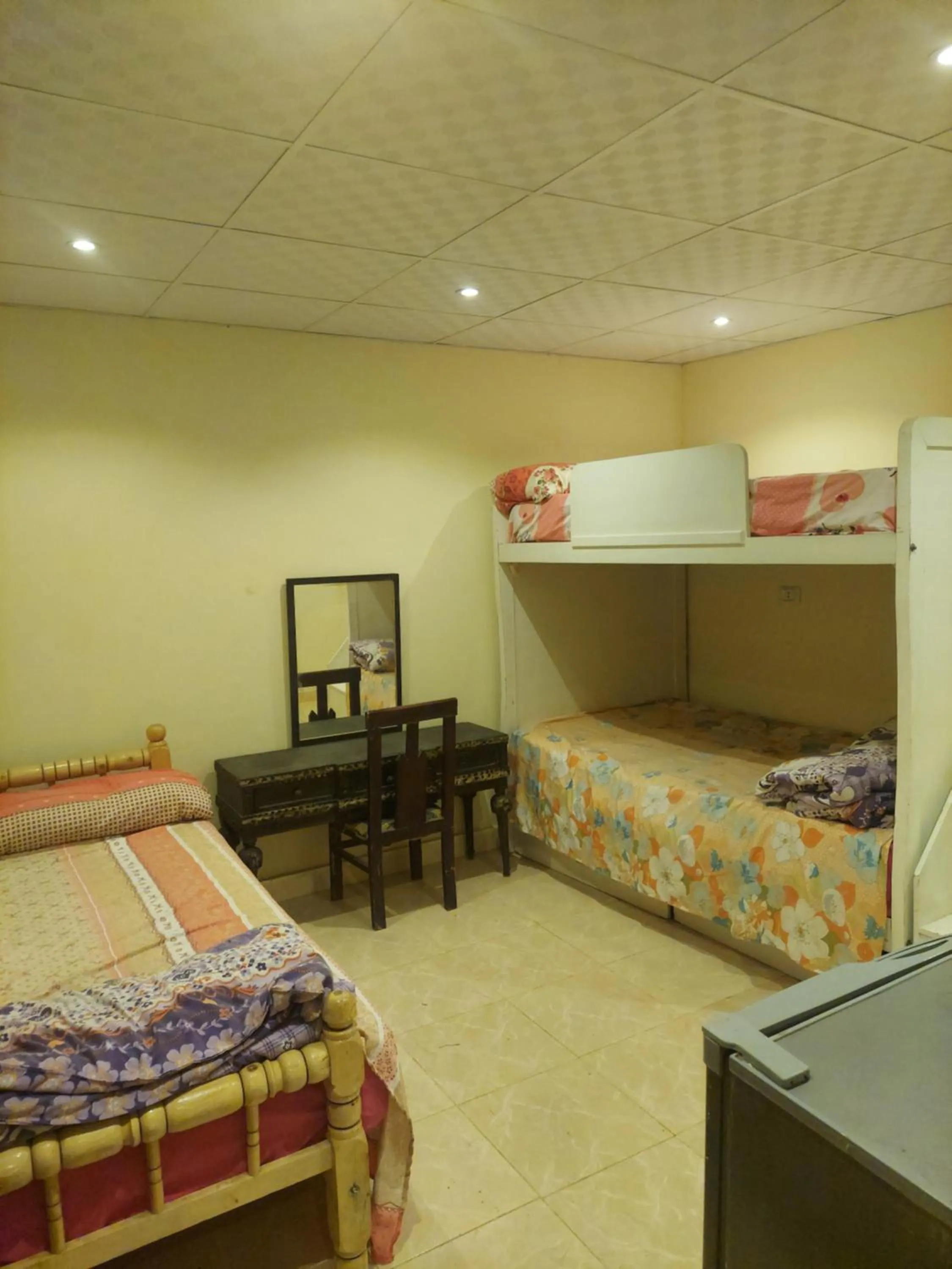 Bed in Toman Pyramids hotel