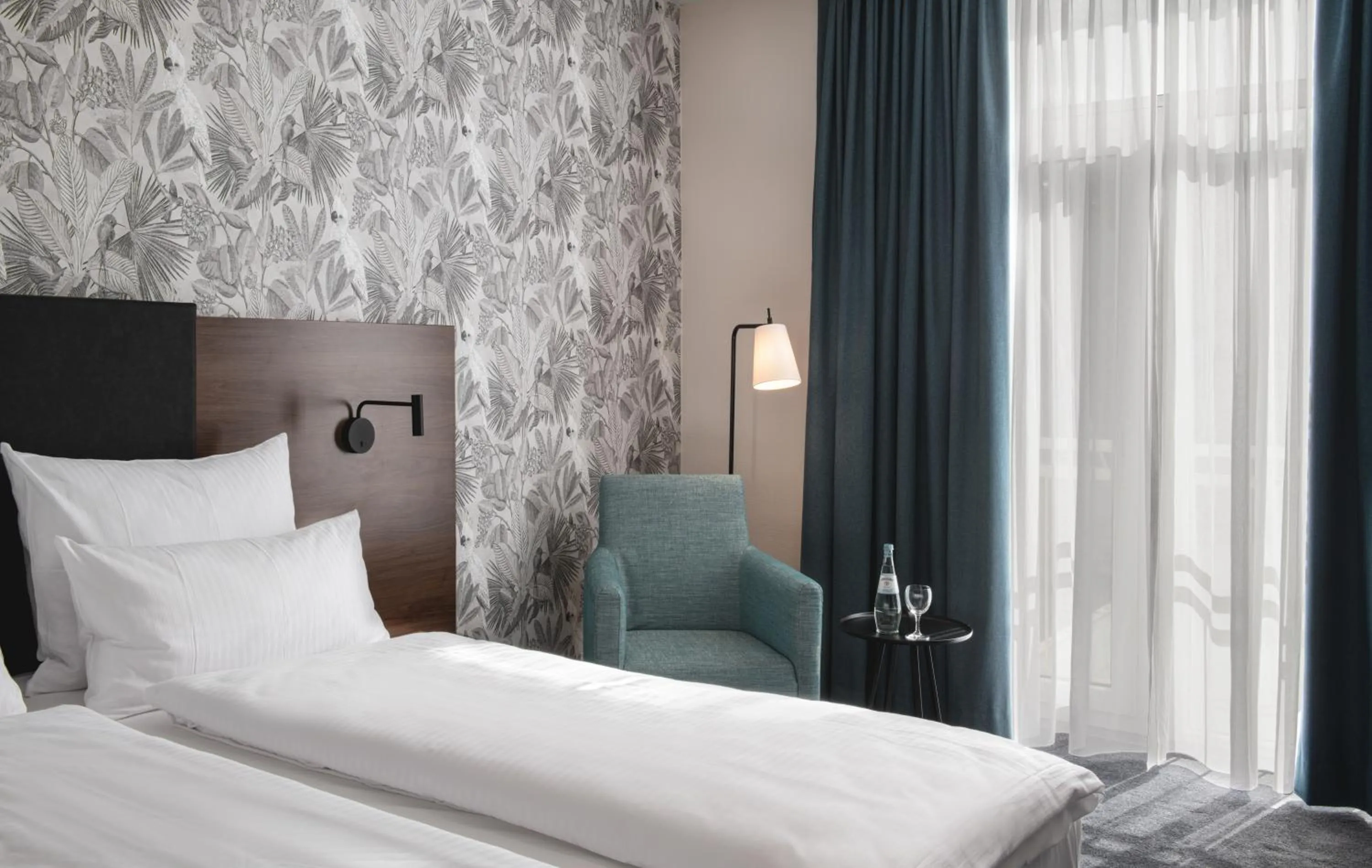 Bed in Sympathie-Hotel Fürstenhof