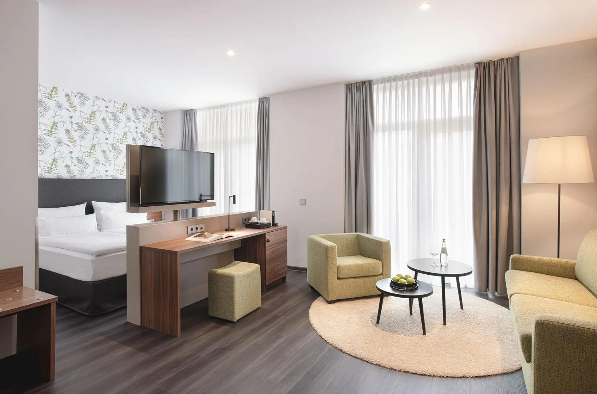 Bed in Sympathie-Hotel Fürstenhof