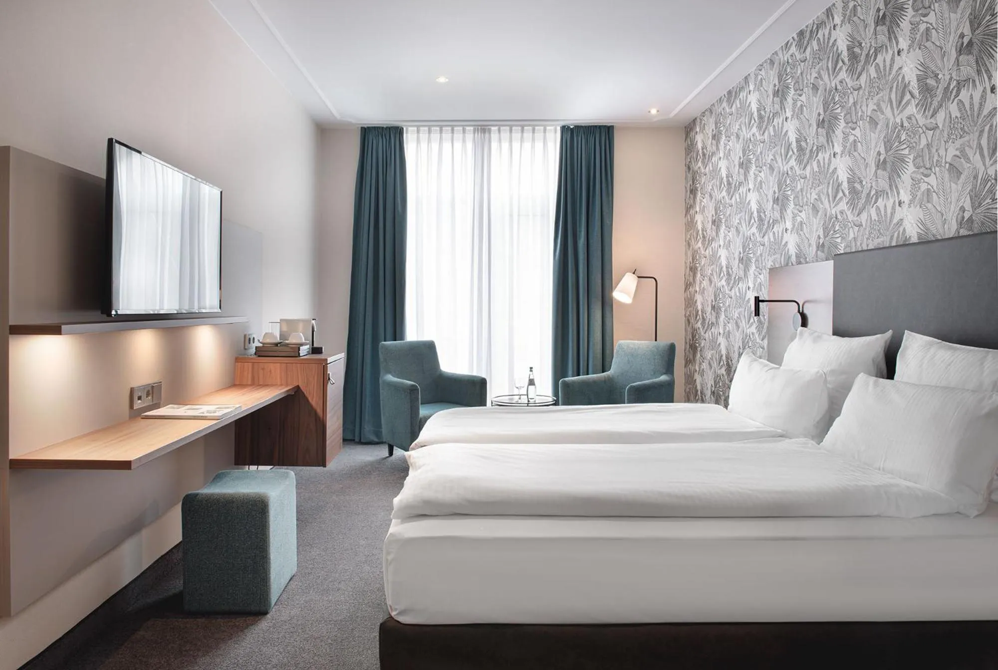 Bed in Sympathie-Hotel Fürstenhof