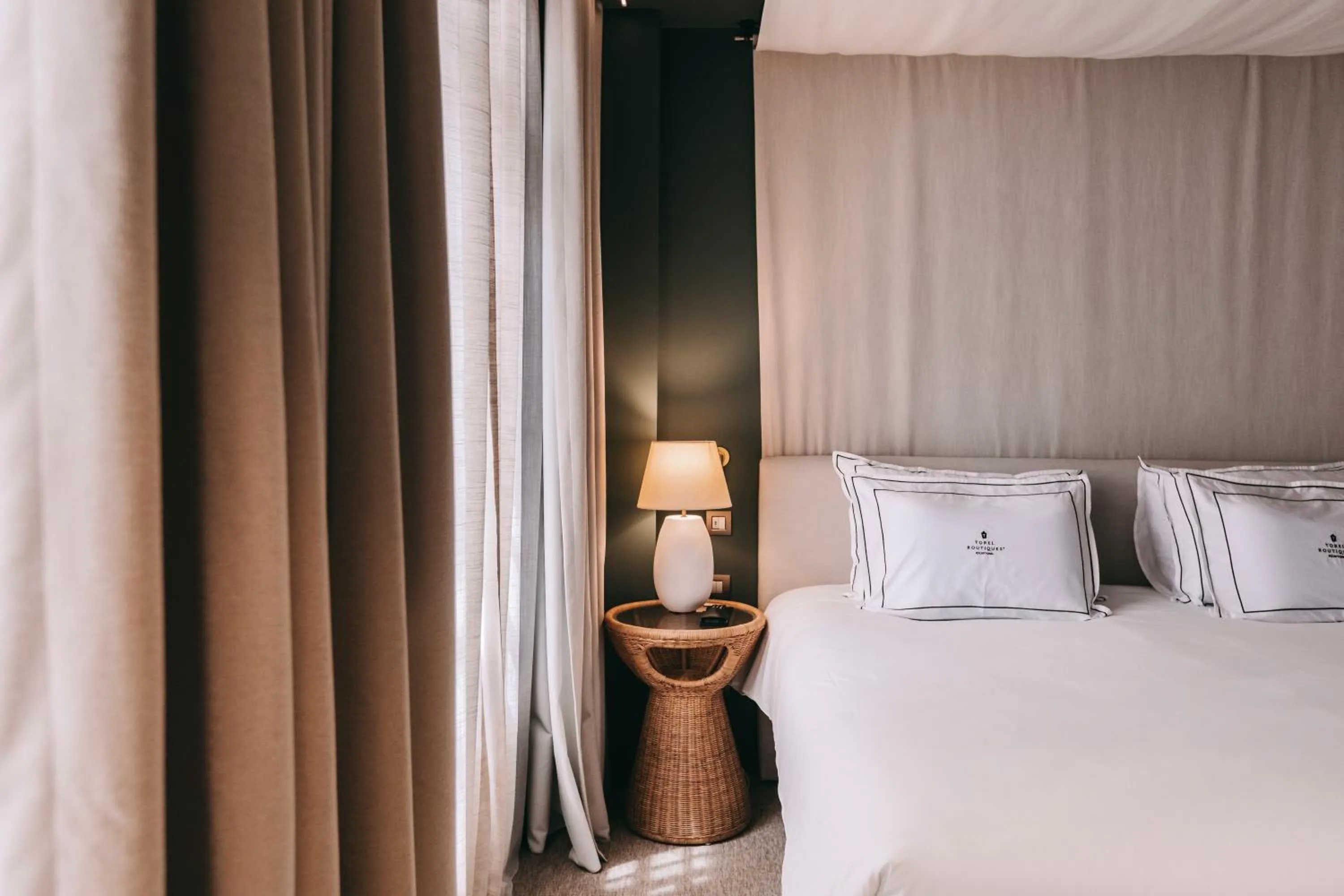 Decorative detail, Bed in Torel Terra Brava