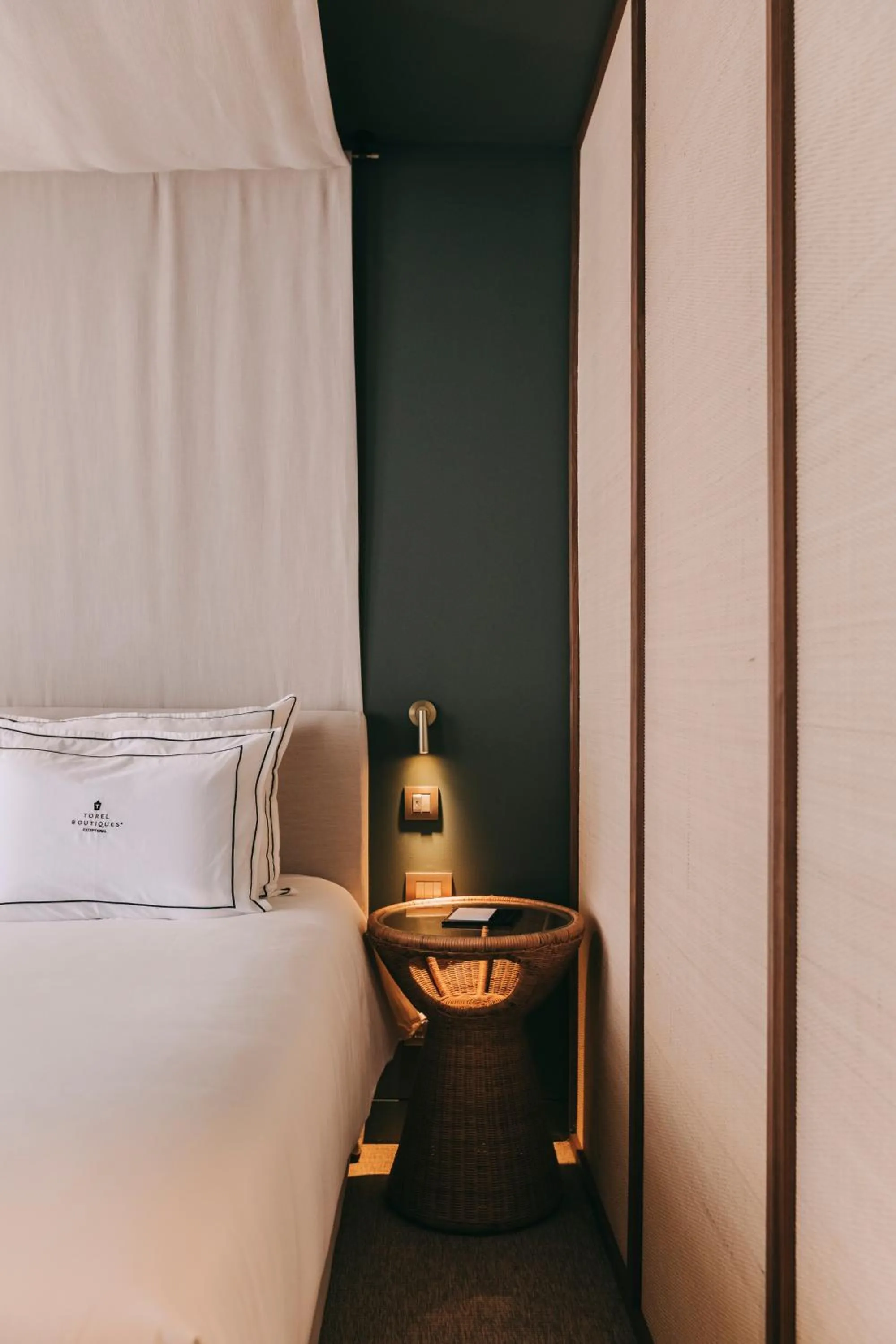 Decorative detail, Bed in Torel Terra Brava