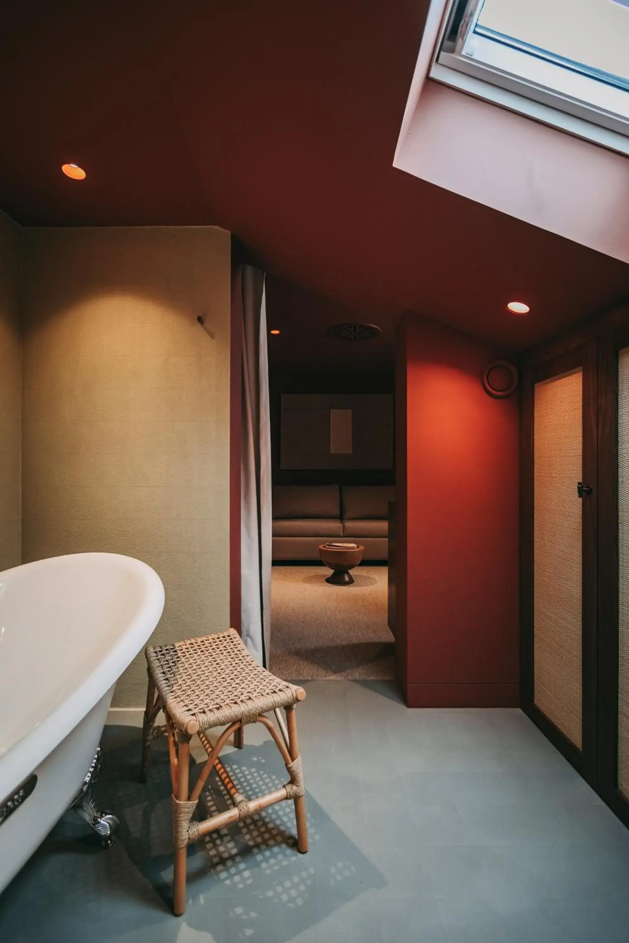 Decorative detail, Bed in Torel Terra Brava Decorative detail, Bed in Torel Terra Brava