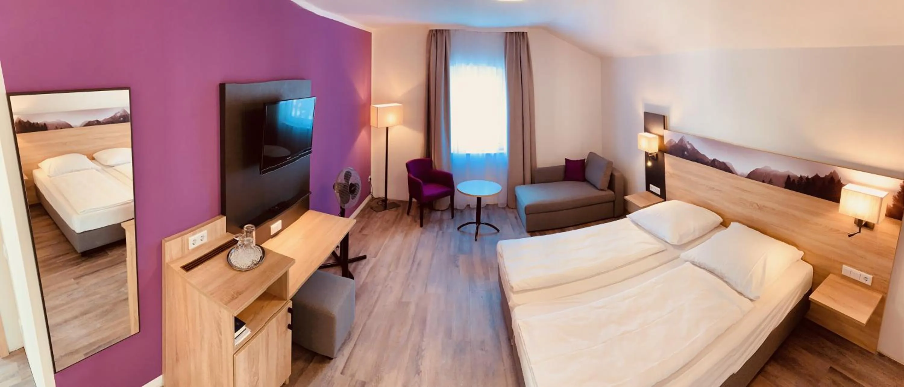 Photo of the whole room, Bed in Pension Lindenhof