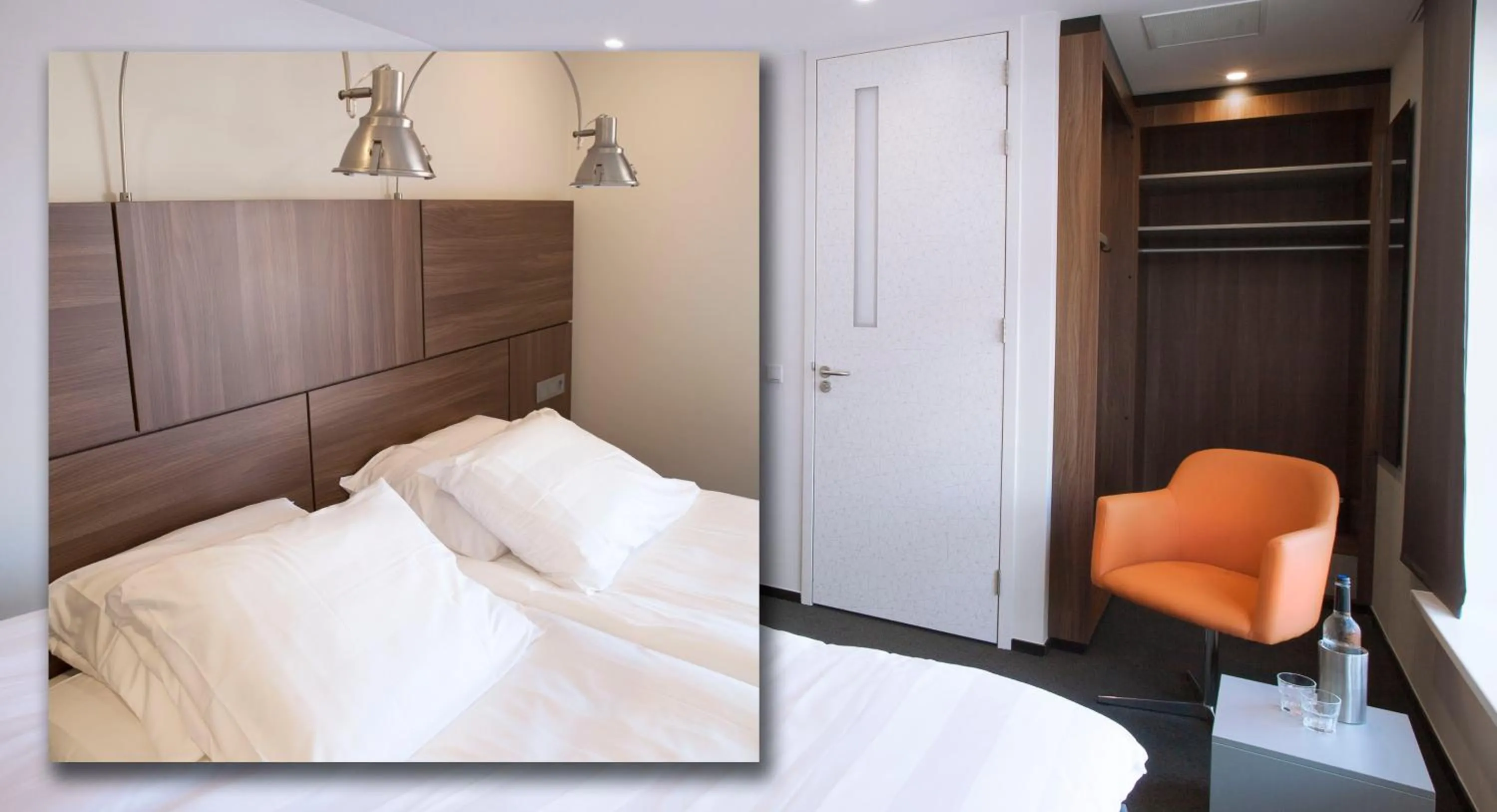 Bed in Hotel Restaurant De Ploeg