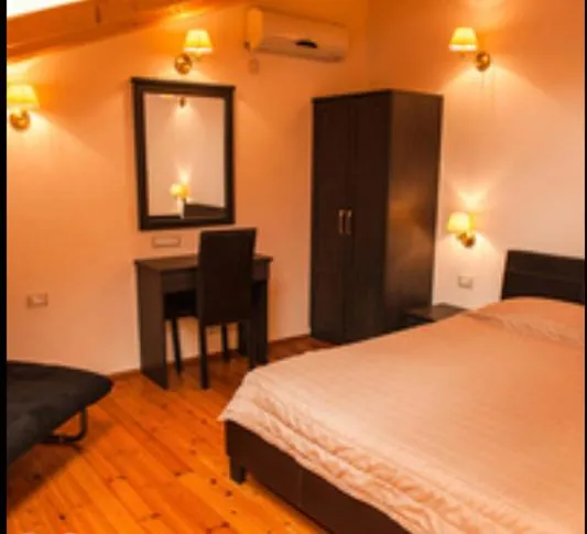 Bed in Summer Garden Αpartments & Studios