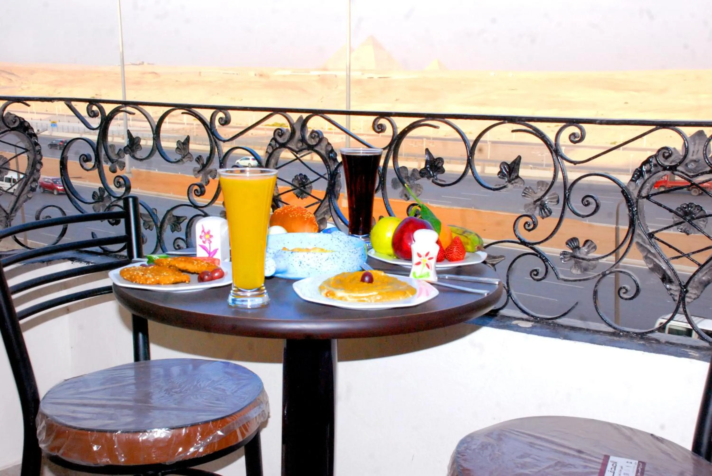 Balcony/Terrace in Pyramids Planet Hotel