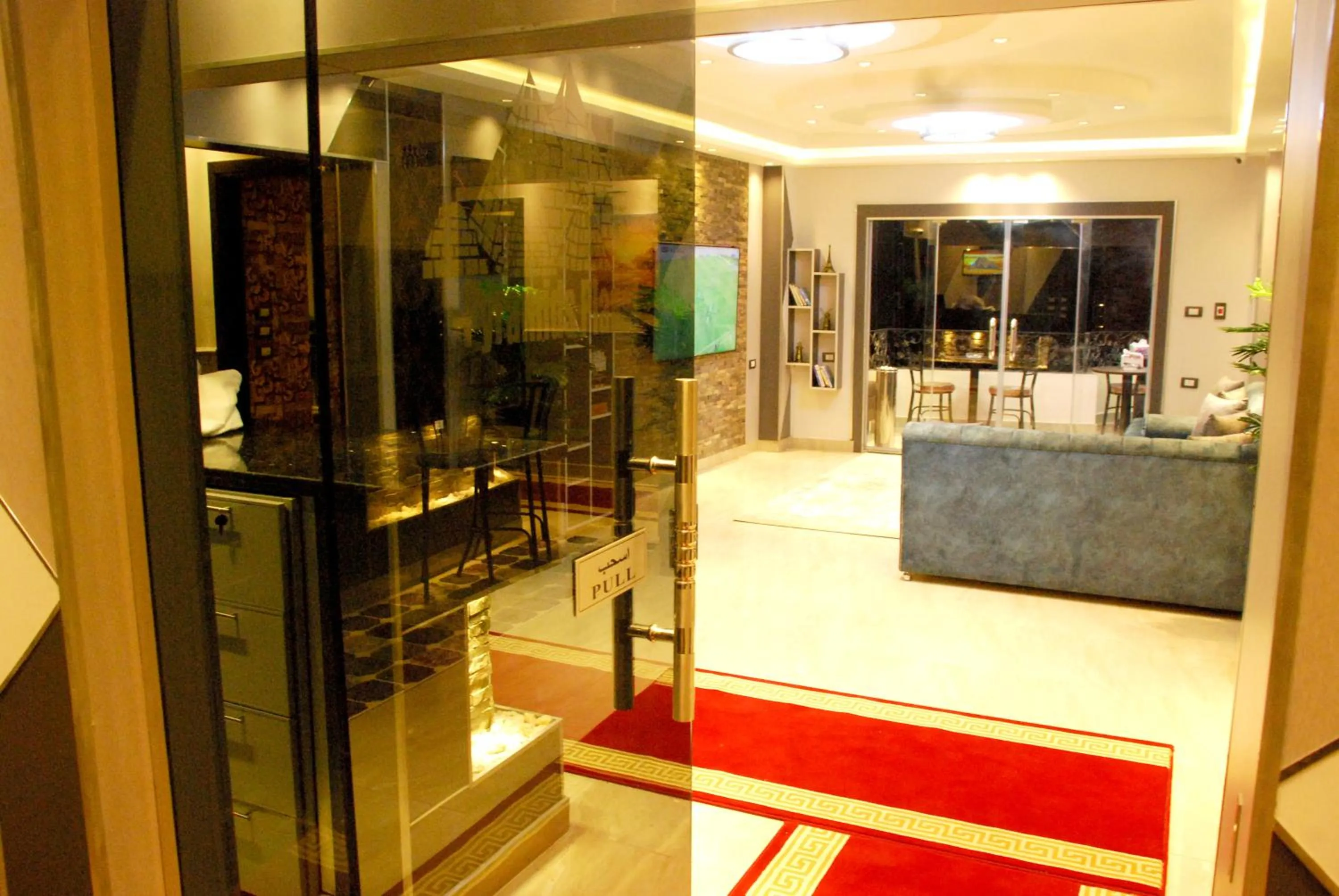 Property building in Pyramids Planet Hotel