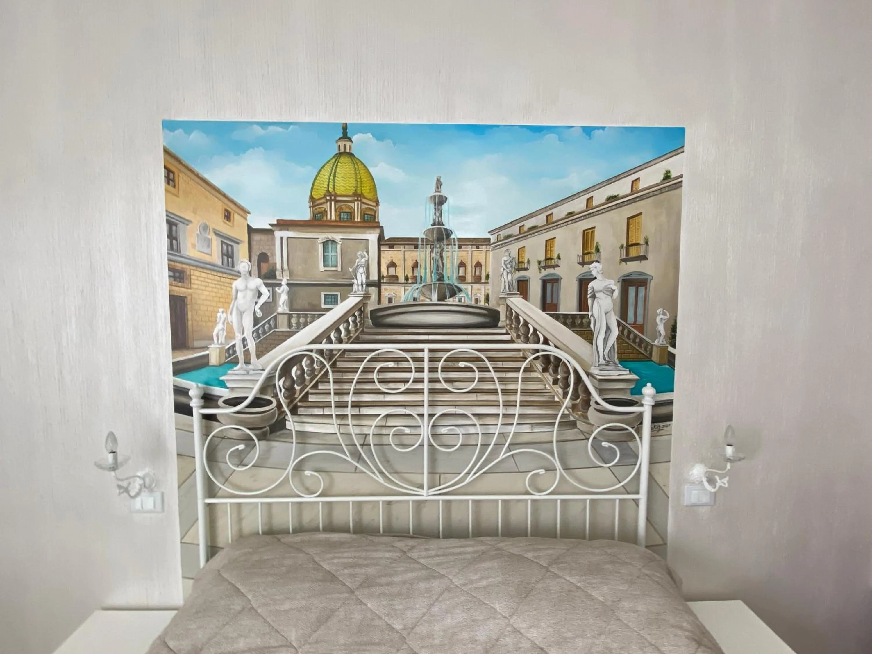 Bed in Palermo City Room