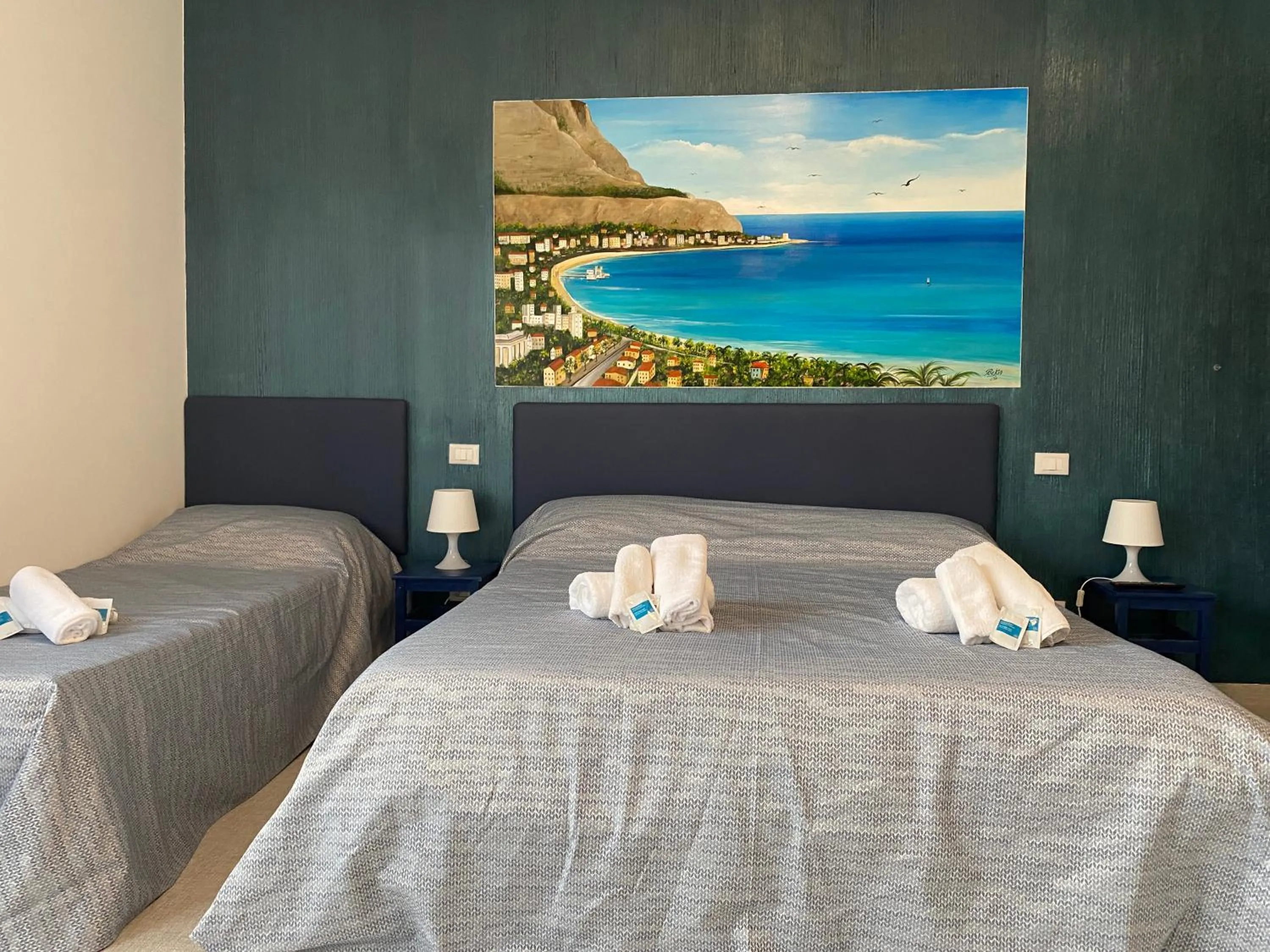 Bed in Palermo City Room