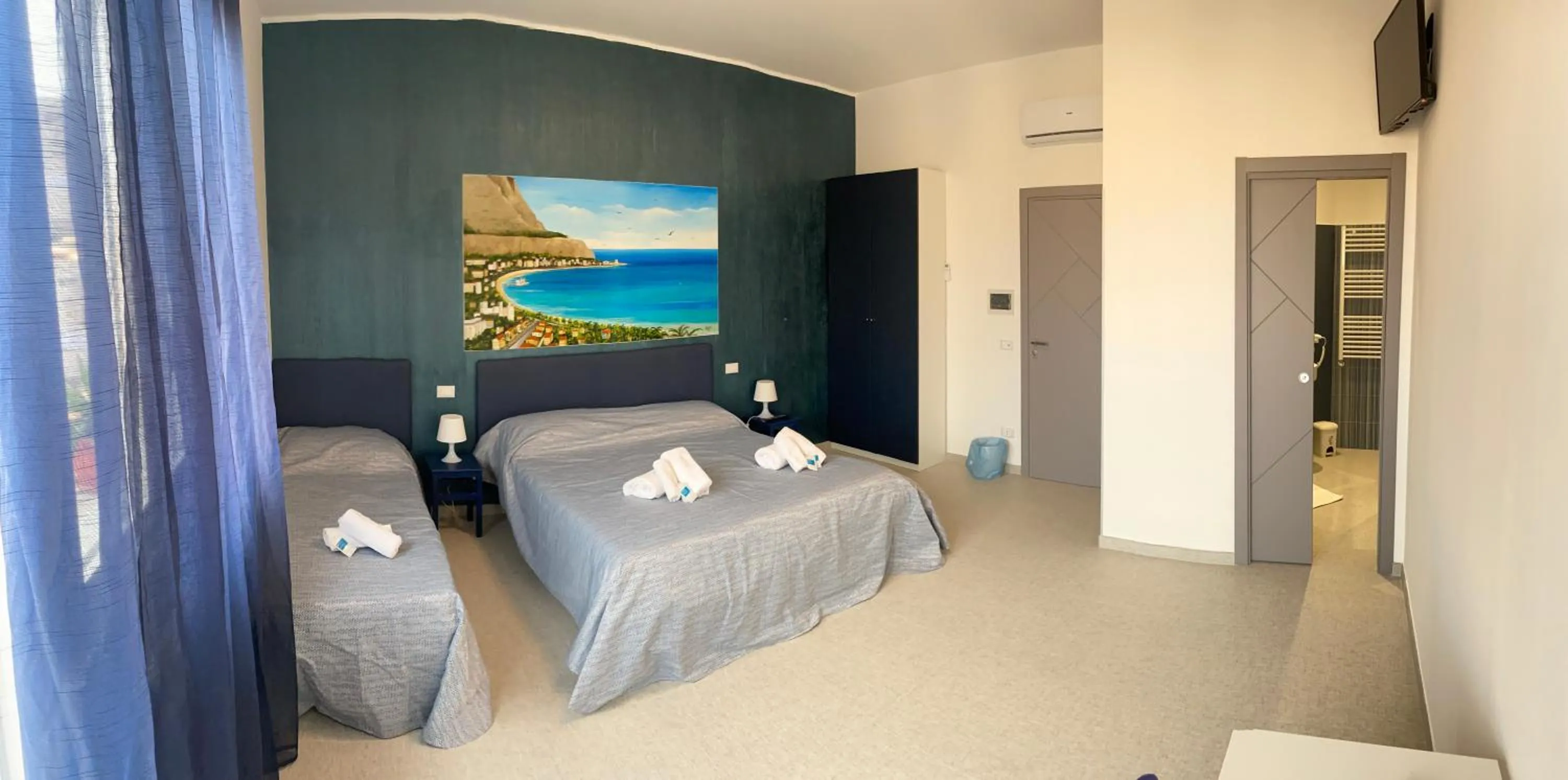 Bed in Palermo City Room