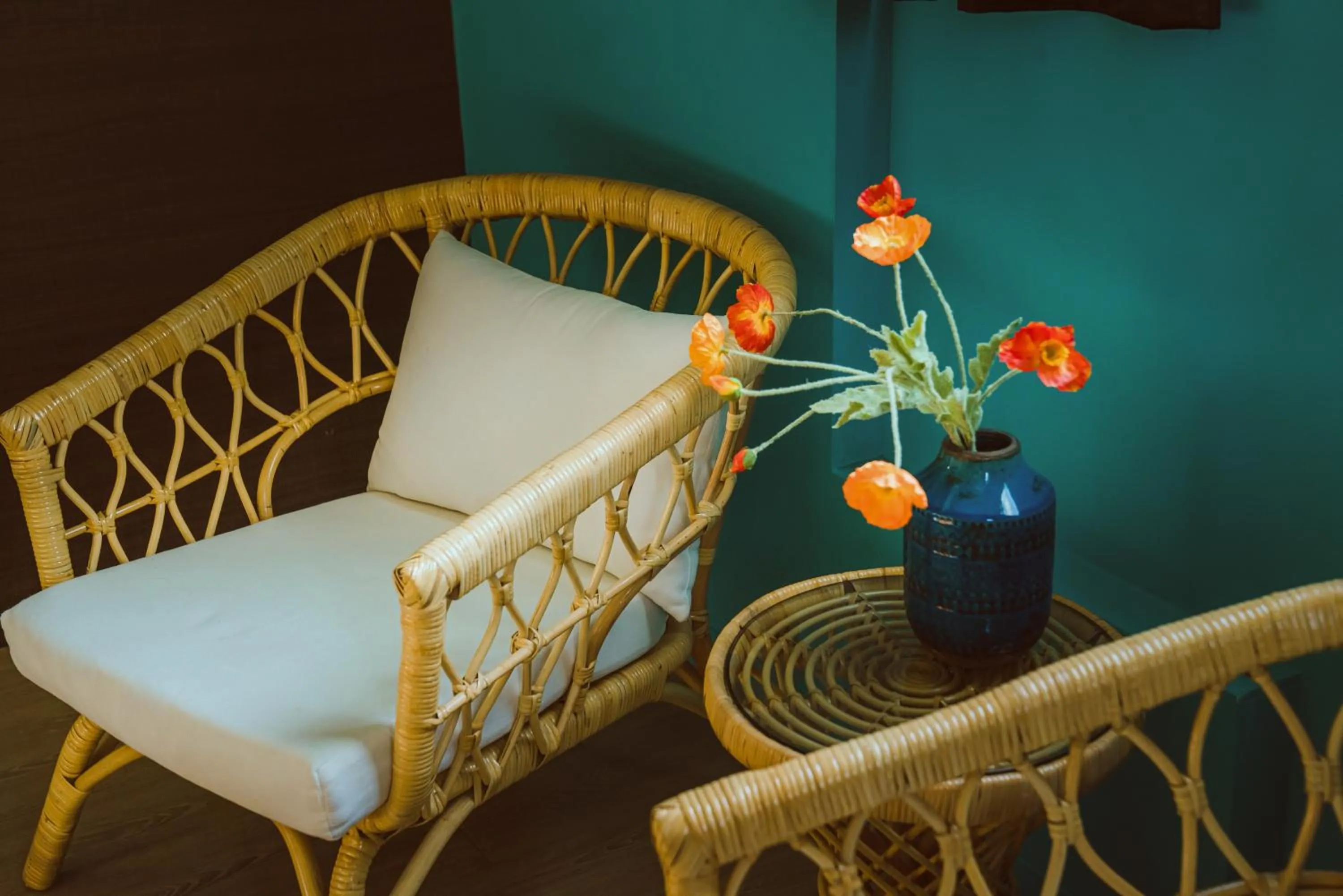 Bed in Fun Trip - Fu May Sea View Holiday house l 無敵海景交誼廳 l 附汽機車租賃 l