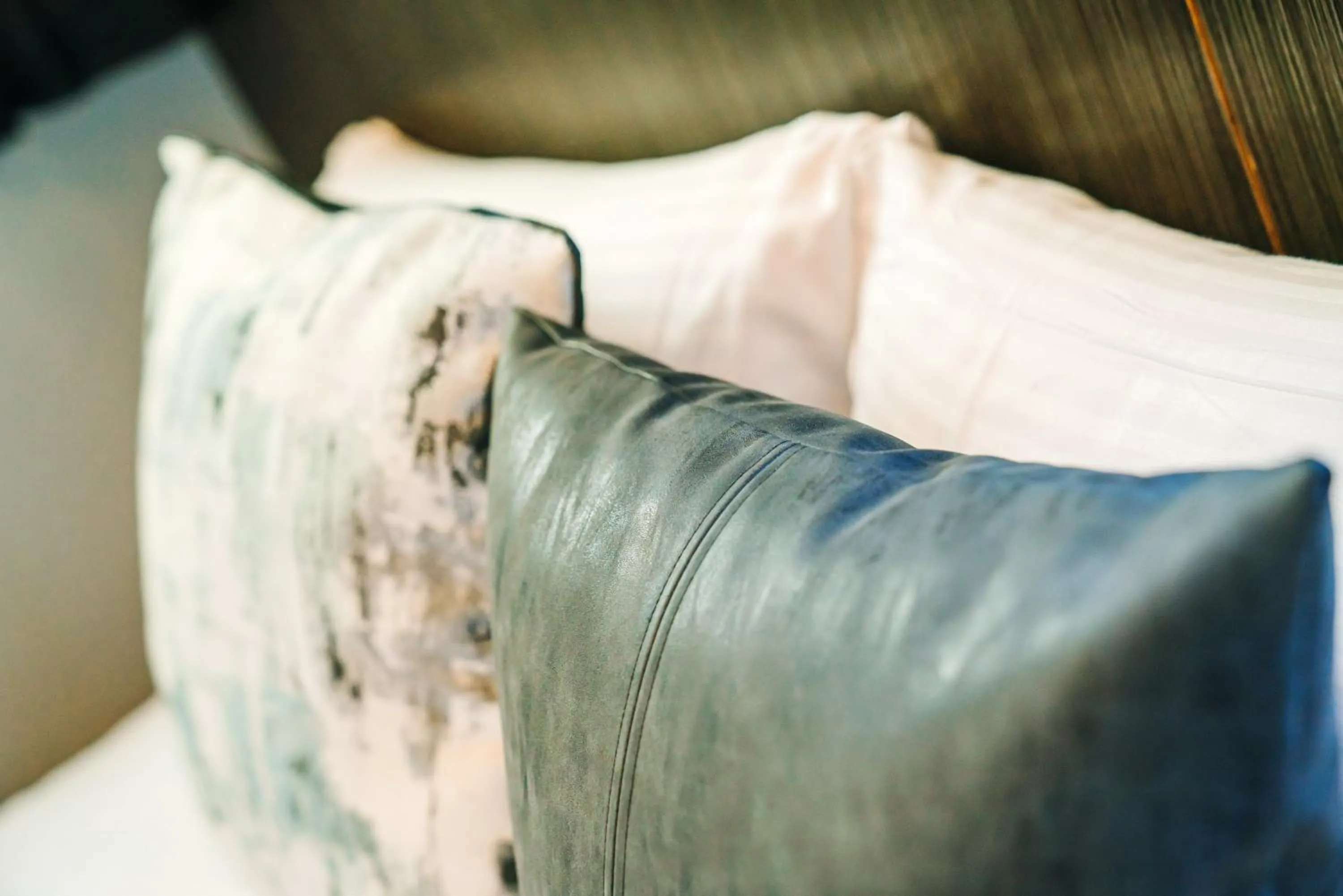 Bed in Fun Trip - Fu May Sea View Holiday house l 無敵海景交誼廳 l 附汽機車租賃 l