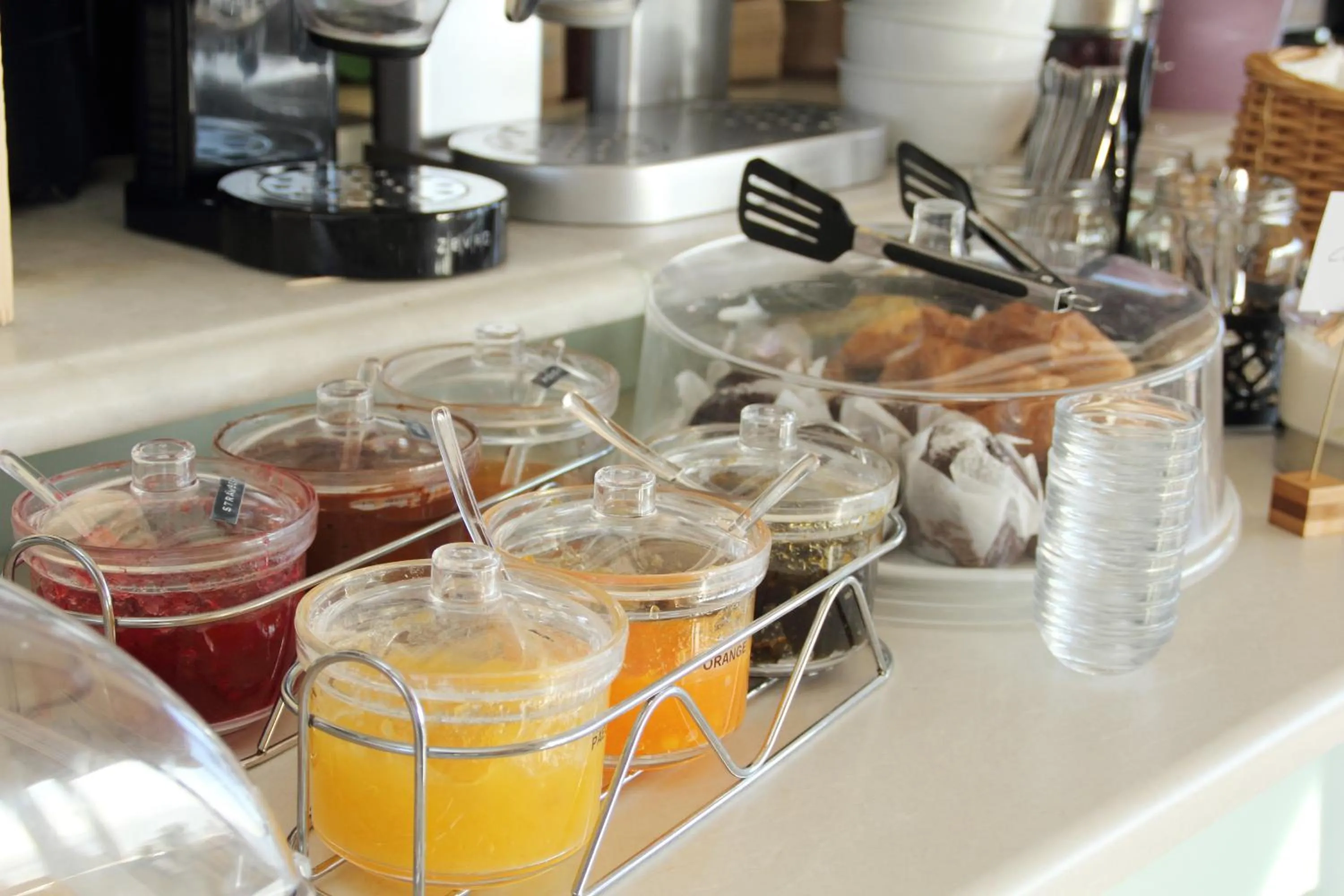 Buffet breakfast in Esperides Beach Hotel Apartments