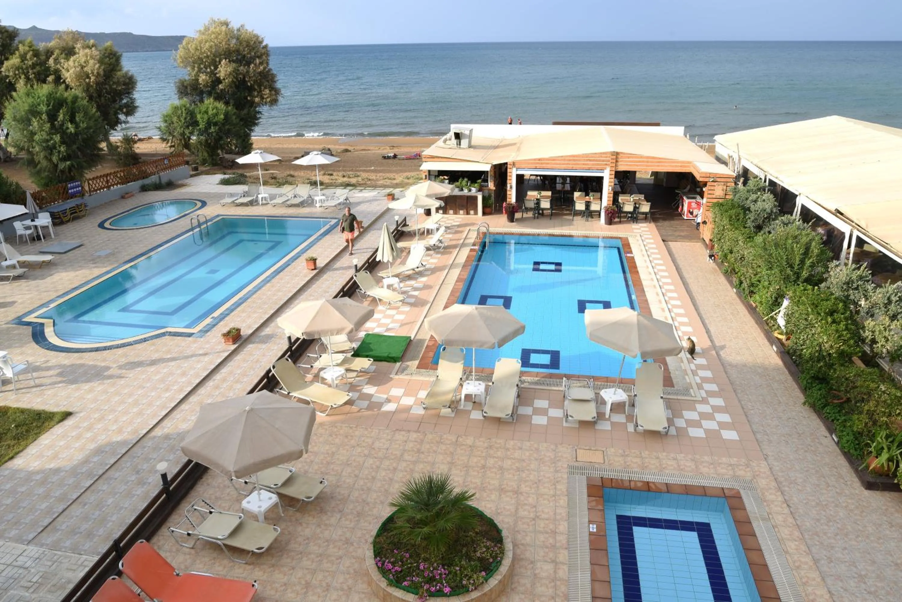 Swimming pool in Esperides Beach Hotel Apartments