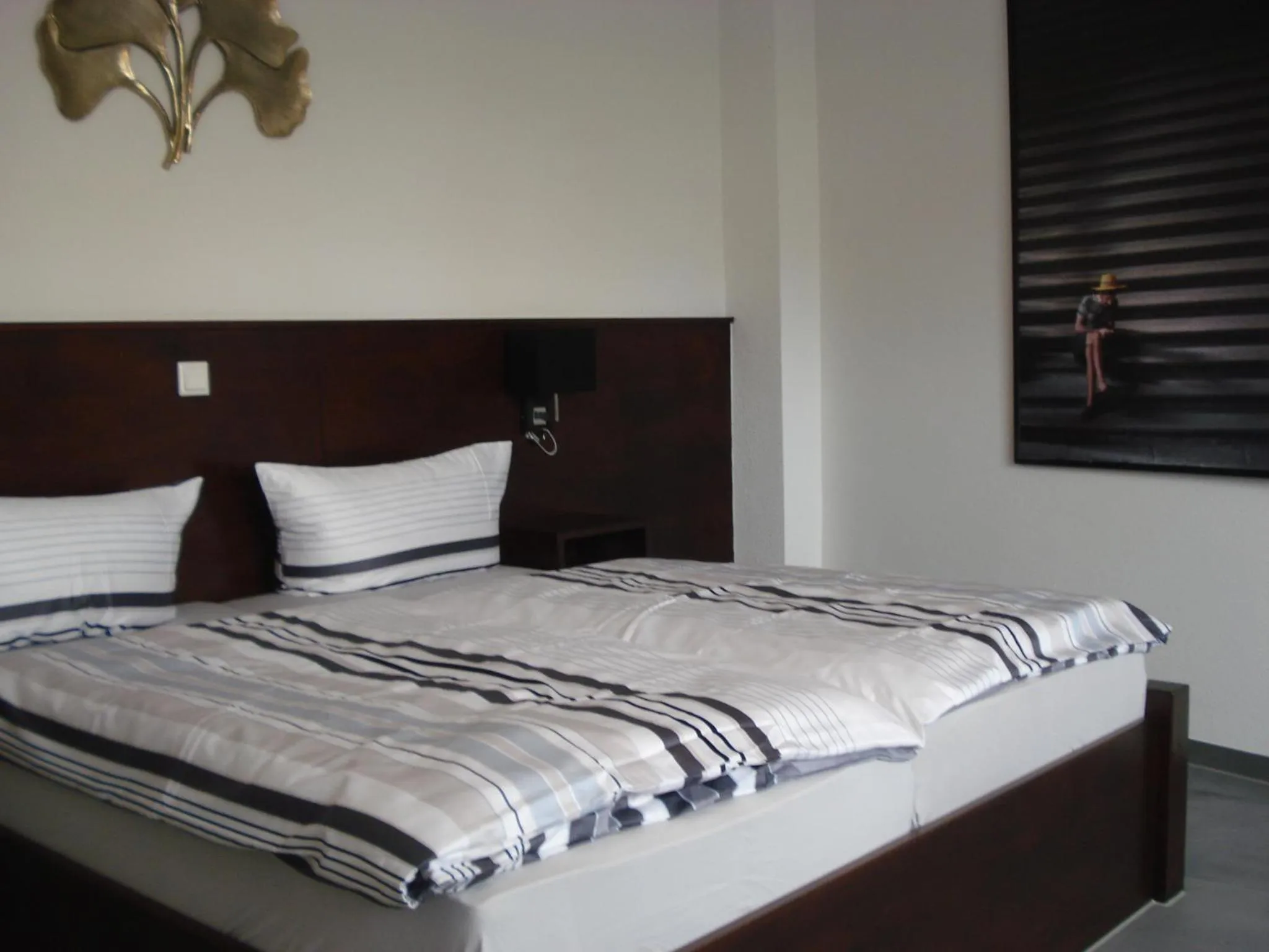 Bed in Hotel Restaurant Fritz