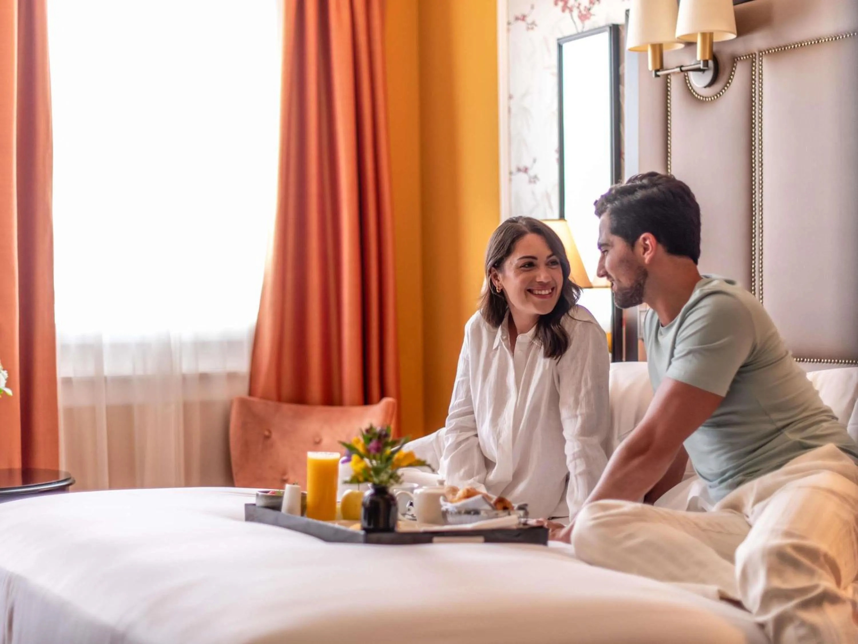 Bedroom, Bed in Hotel Rotary Geneva - MGallery