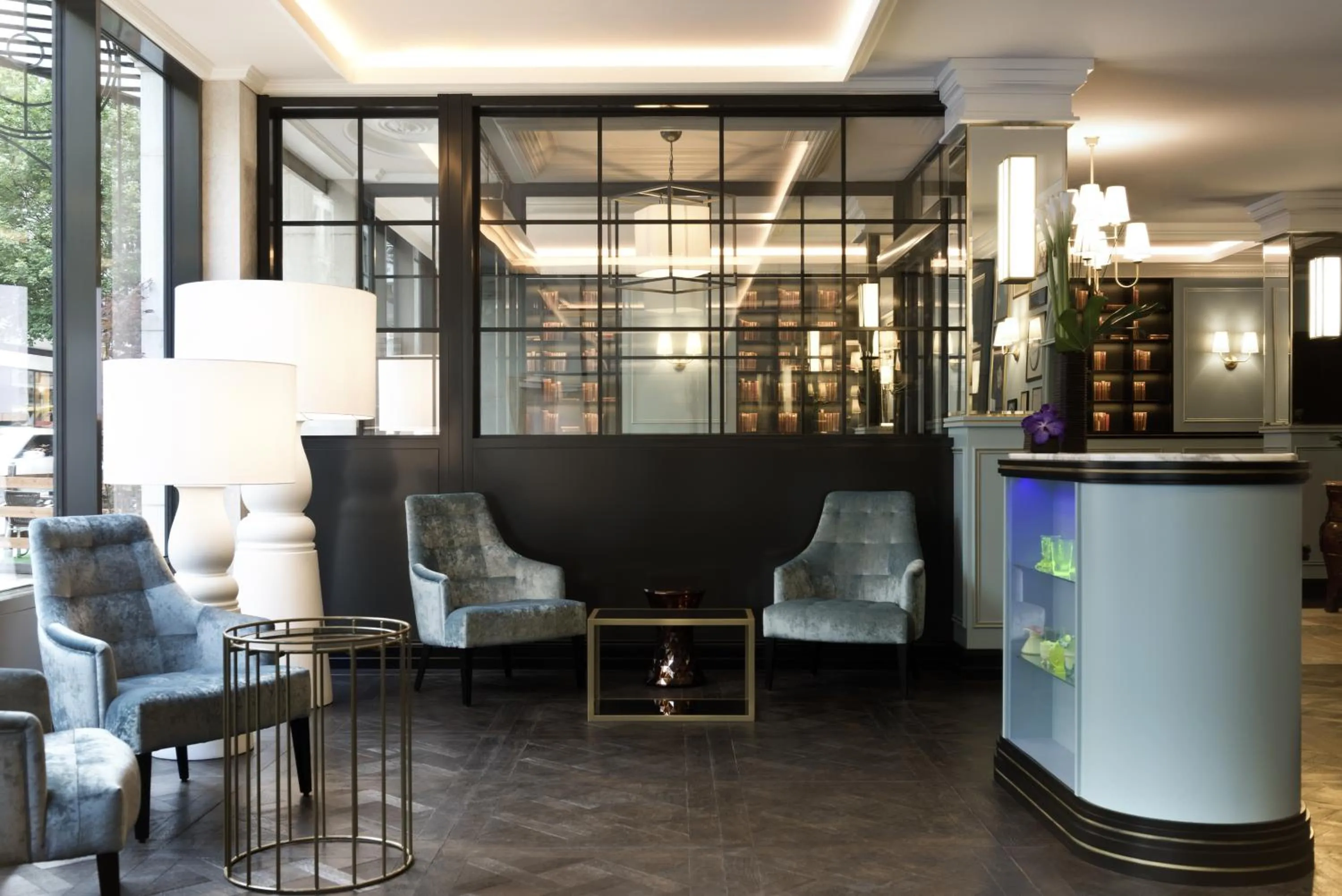 Lobby or reception in Hotel Rotary Geneva - MGallery