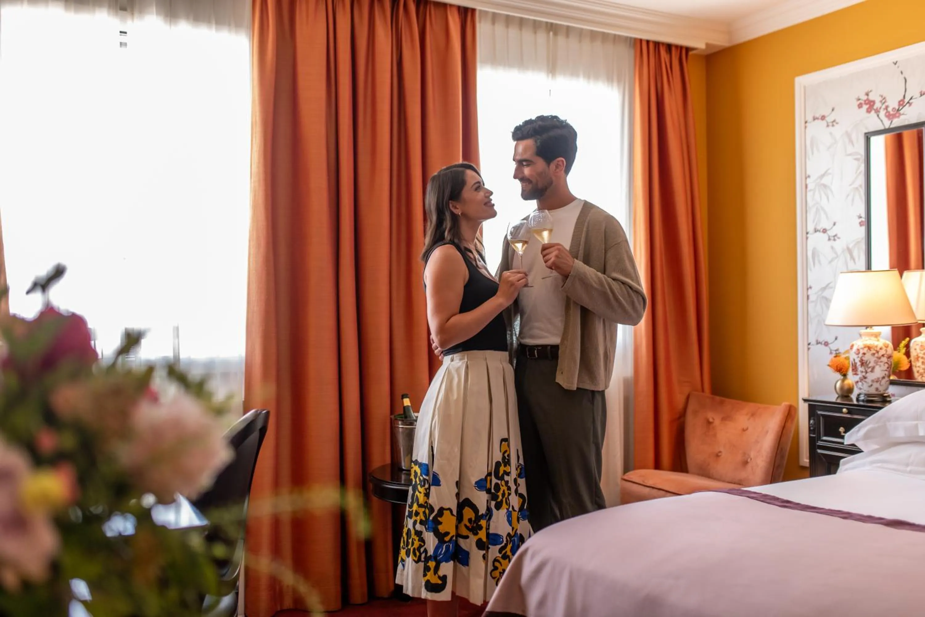 Bedroom, Bed in Hotel Rotary Geneva - MGallery