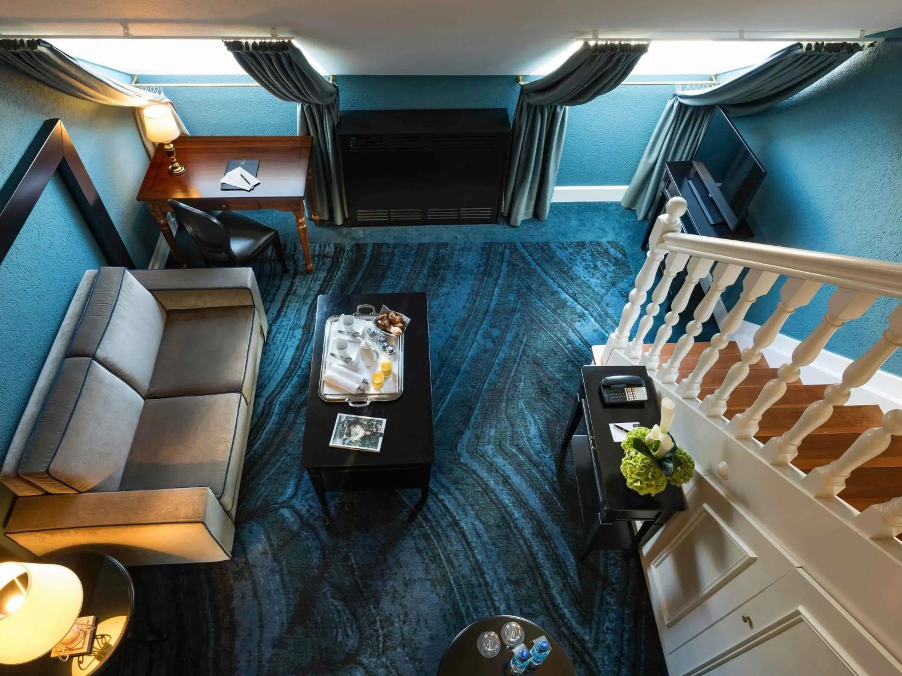 Bedroom in Hotel Rotary Geneva - MGallery Bedroom in Hotel Rotary Geneva - MGallery