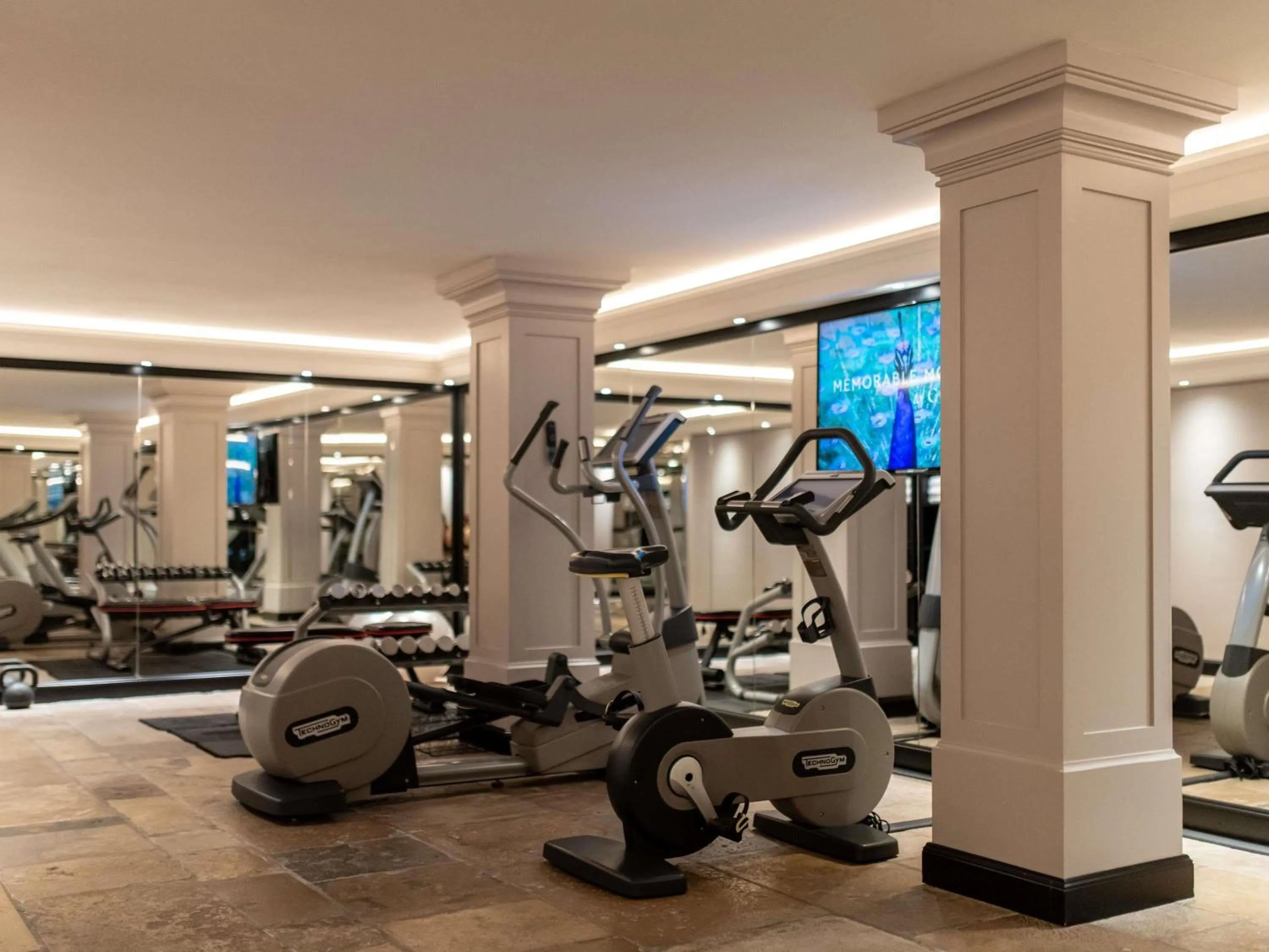 Fitness centre/facilities in Hotel Rotary Geneva - MGallery