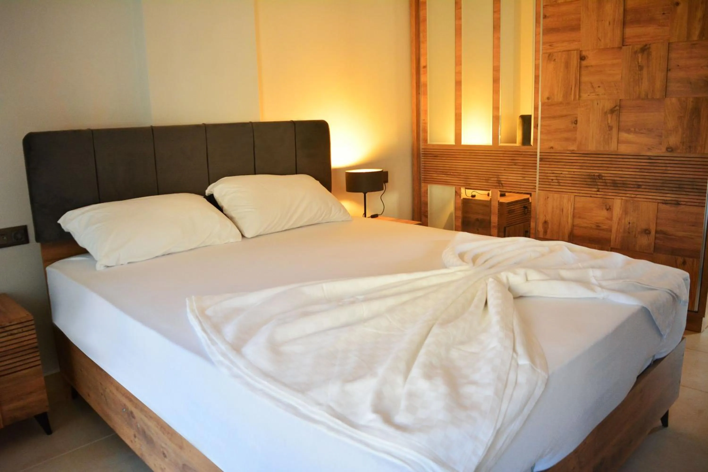 Bed in Kemer Babel Residence