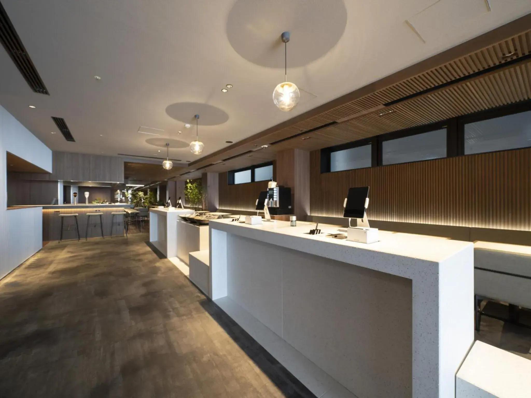 Lobby or reception in Hotel Oriental Express Fukuoka Nakasu Kawabata Lobby or reception in Hotel Oriental Express Fukuoka Nakasu Kawabata