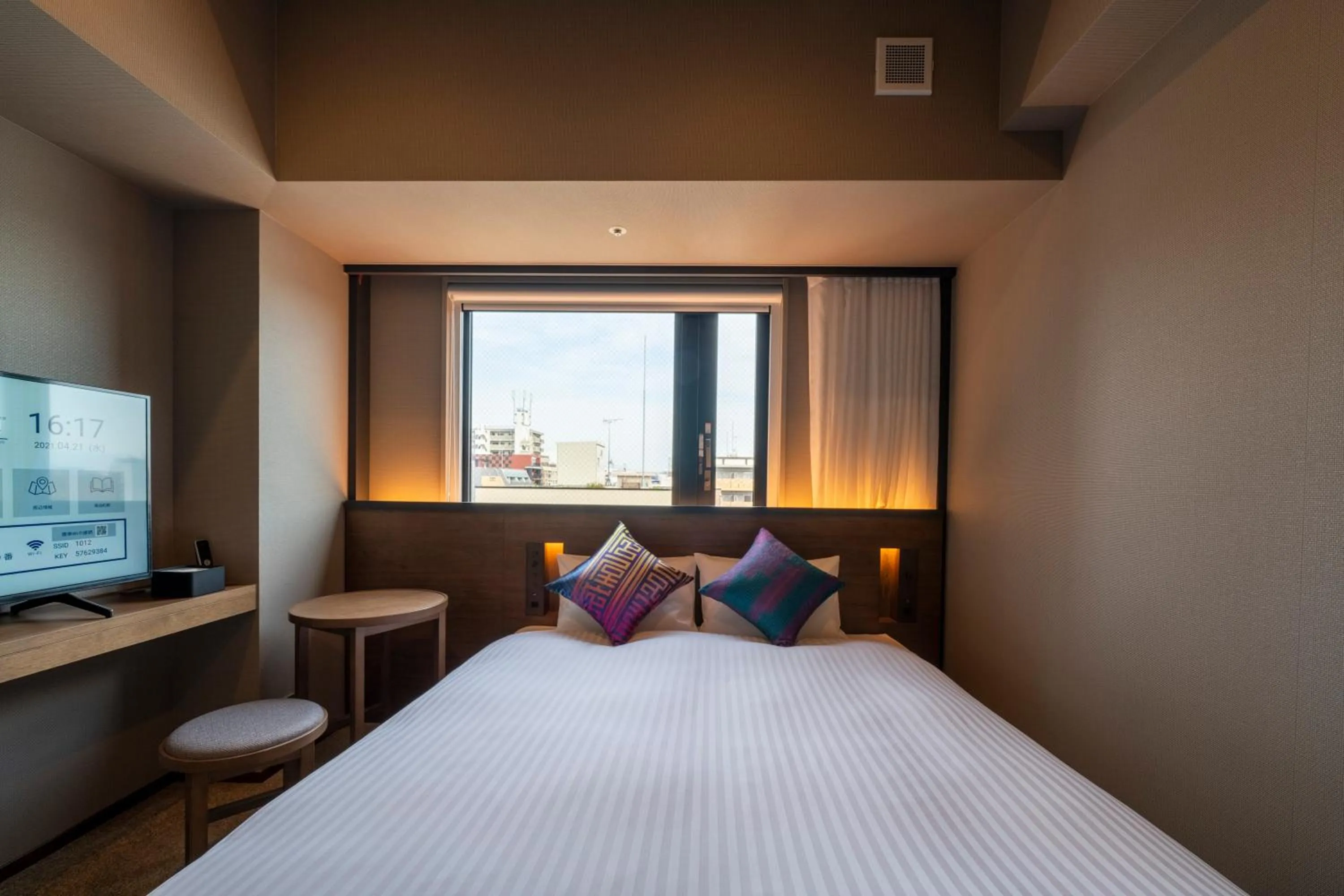 Bed in Hotel Oriental Express Fukuoka Nakasu Kawabata