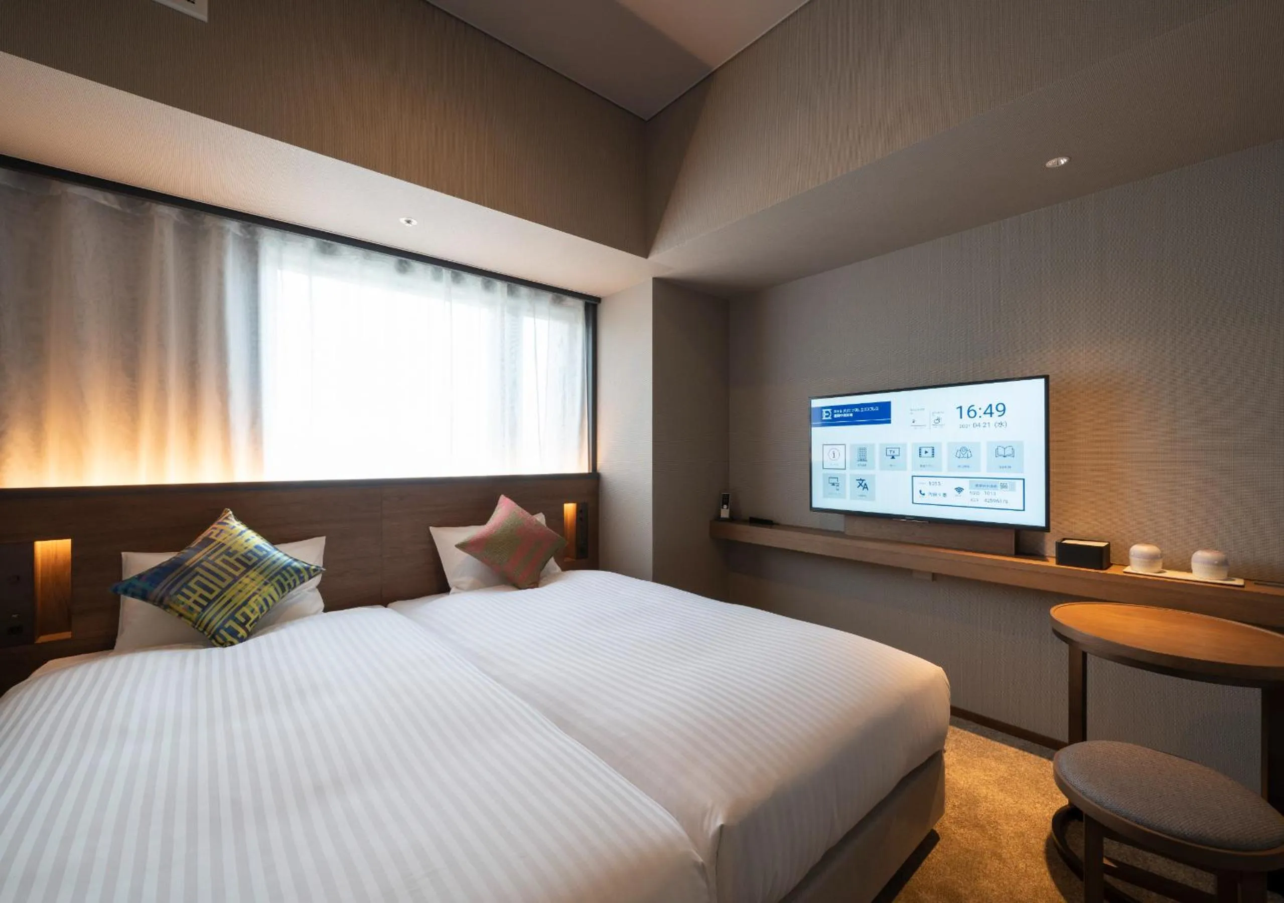 Bed in Hotel Oriental Express Fukuoka Nakasu Kawabata