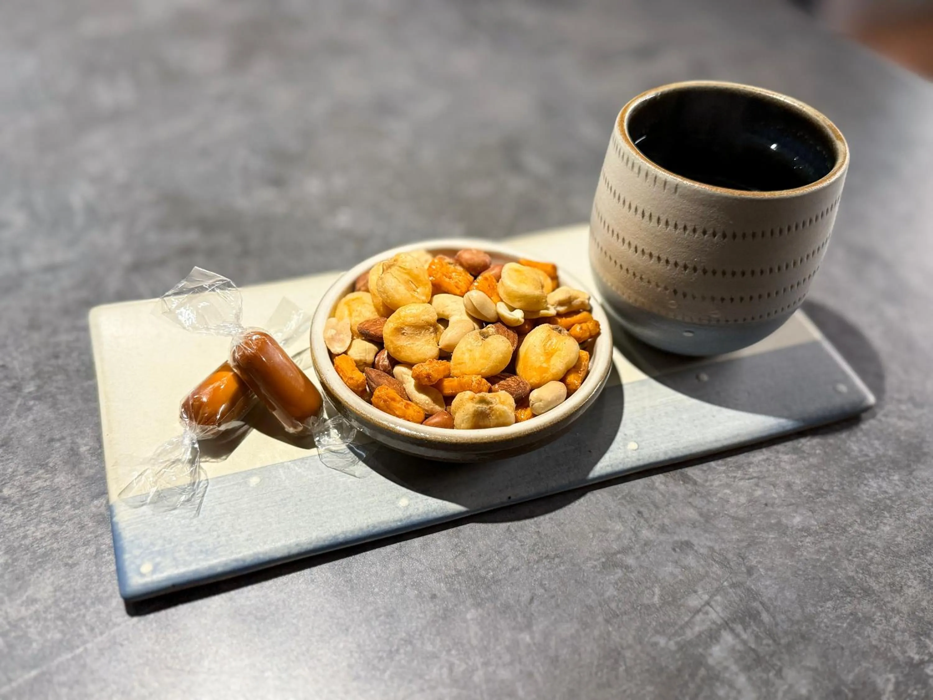 Restaurant/places to eat in Hotel Oriental Express Fukuoka Nakasu Kawabata