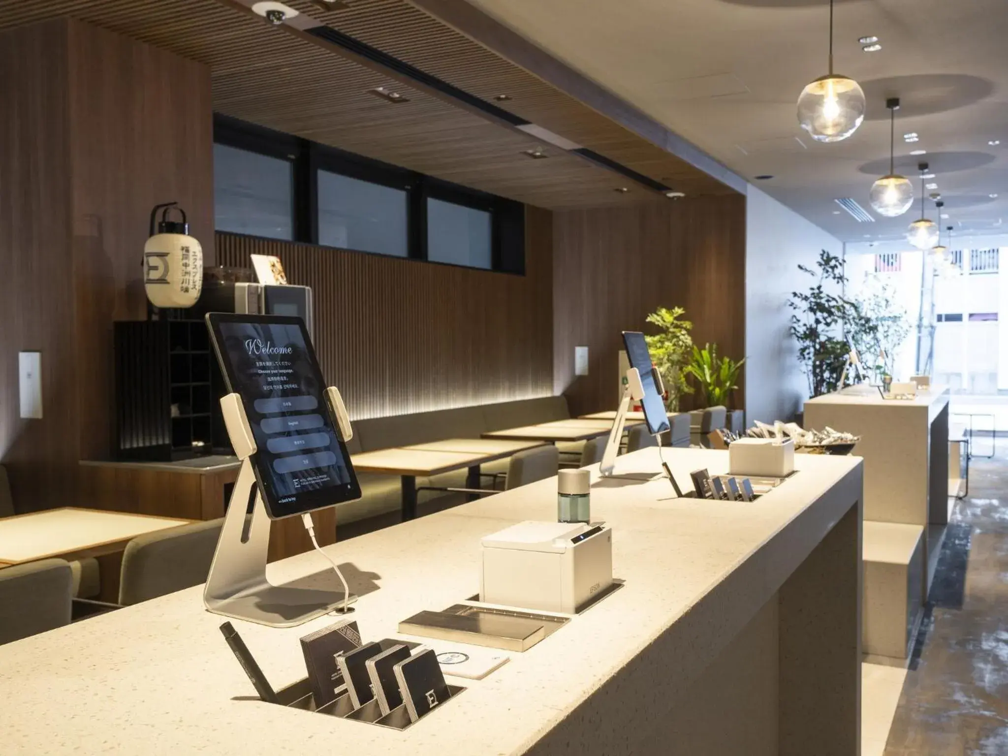 Lobby or reception in Hotel Oriental Express Fukuoka Nakasu Kawabata Lobby or reception in Hotel Oriental Express Fukuoka Nakasu Kawabata