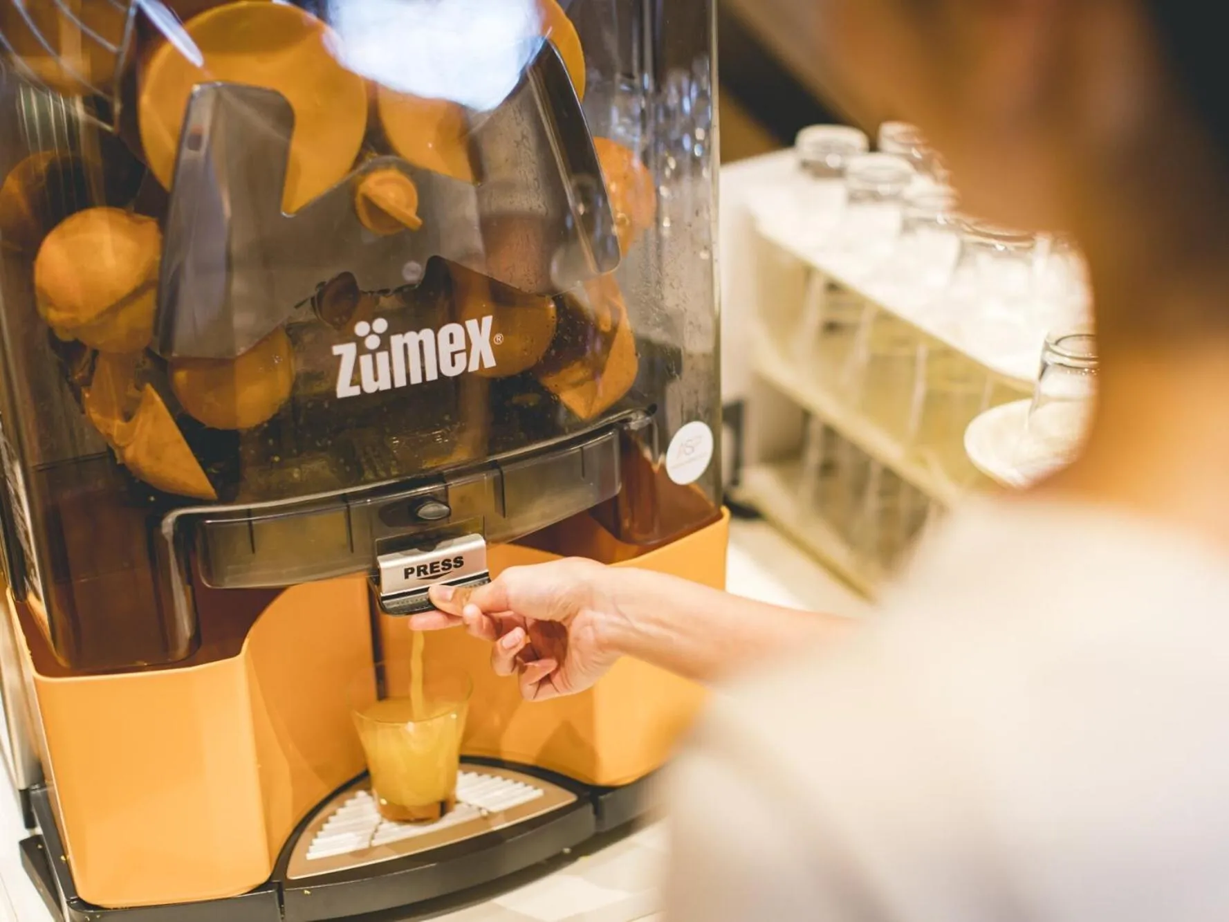 Breakfast in Hotel Oriental Express Fukuoka Nakasu Kawabata