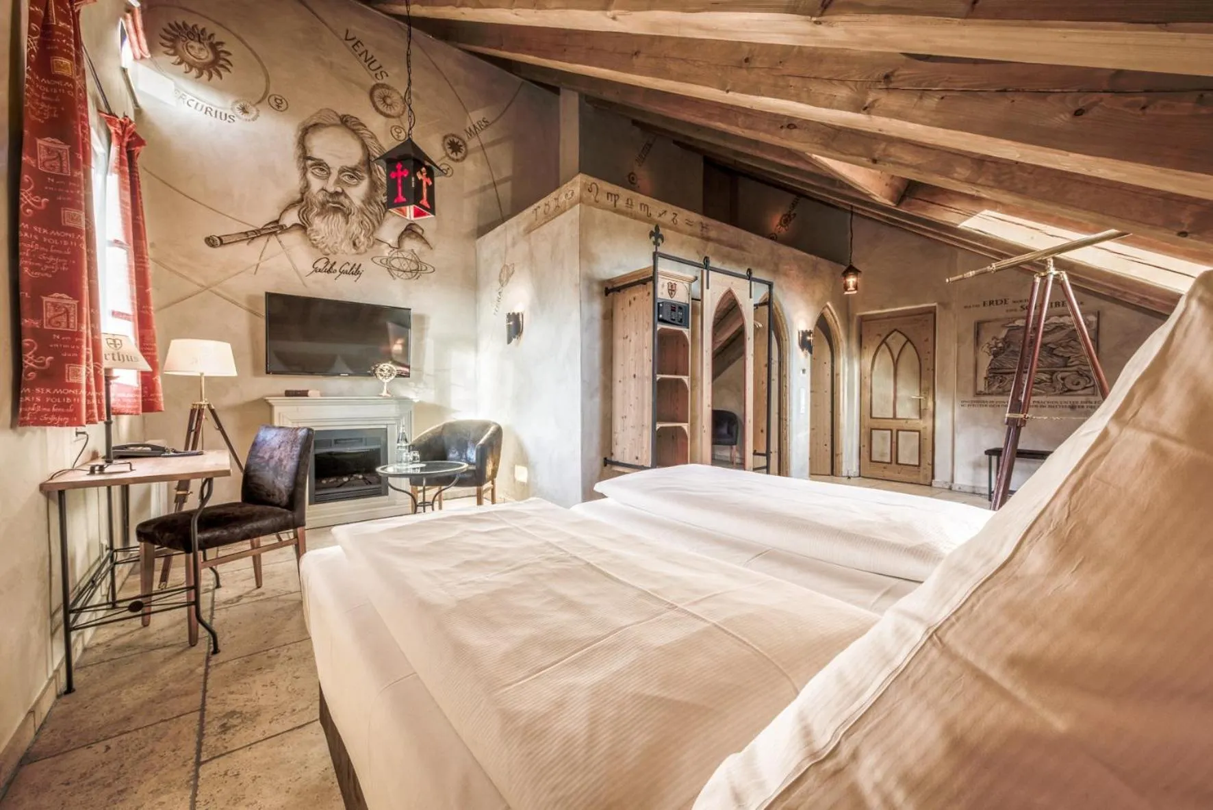 Bedroom, Bed in Hotel Arthus