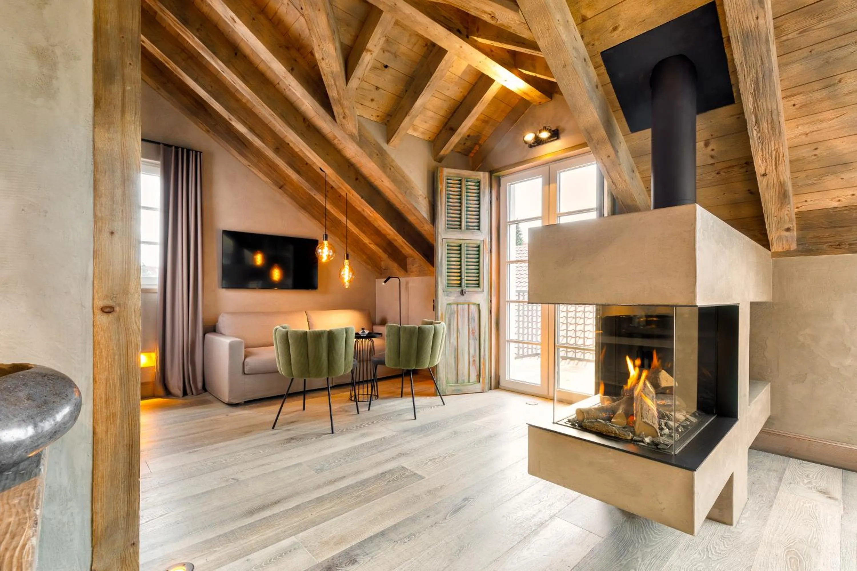 Seating area in Hotel Arthus