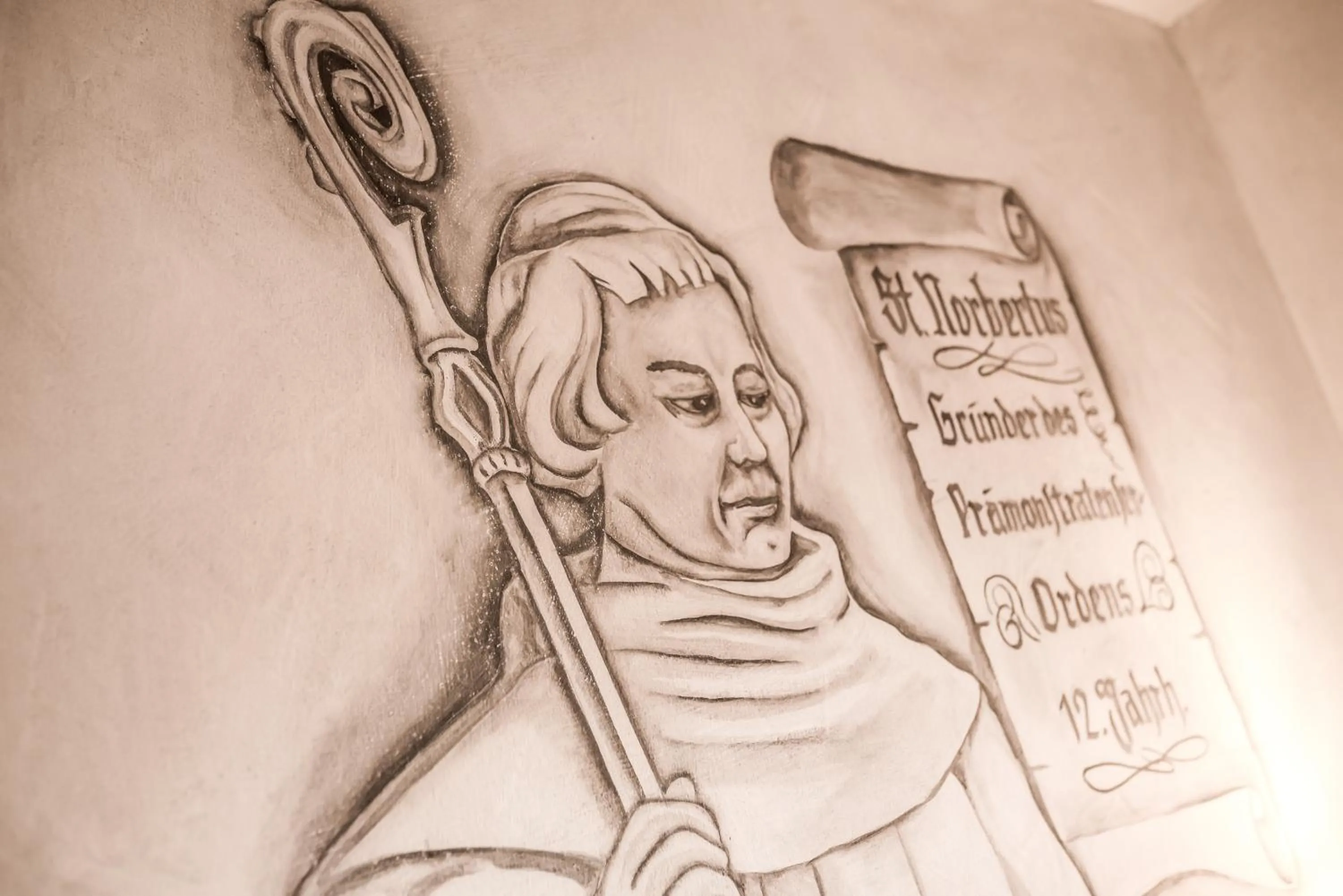 Decorative detail in Hotel Arthus