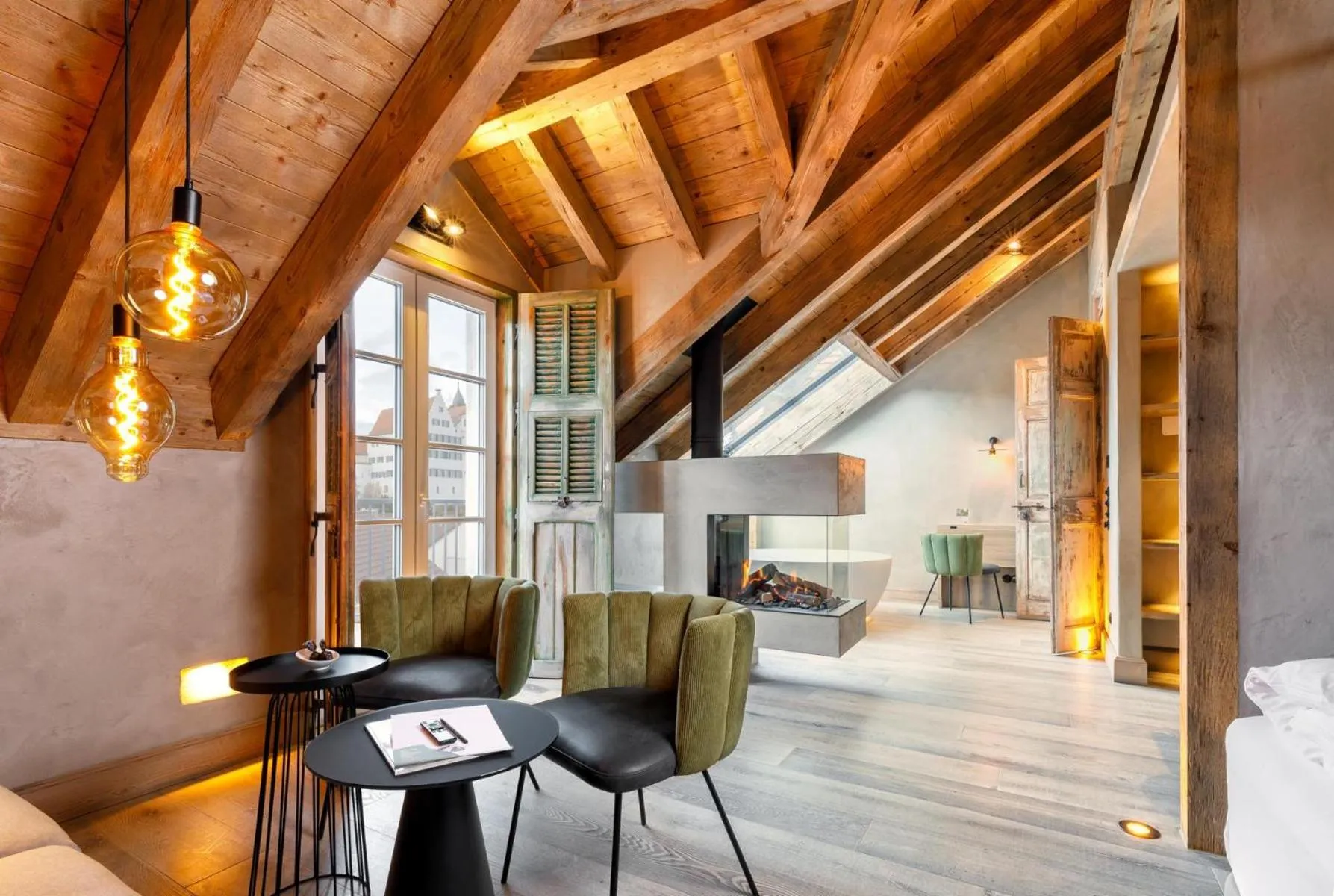 Seating area in Hotel Arthus