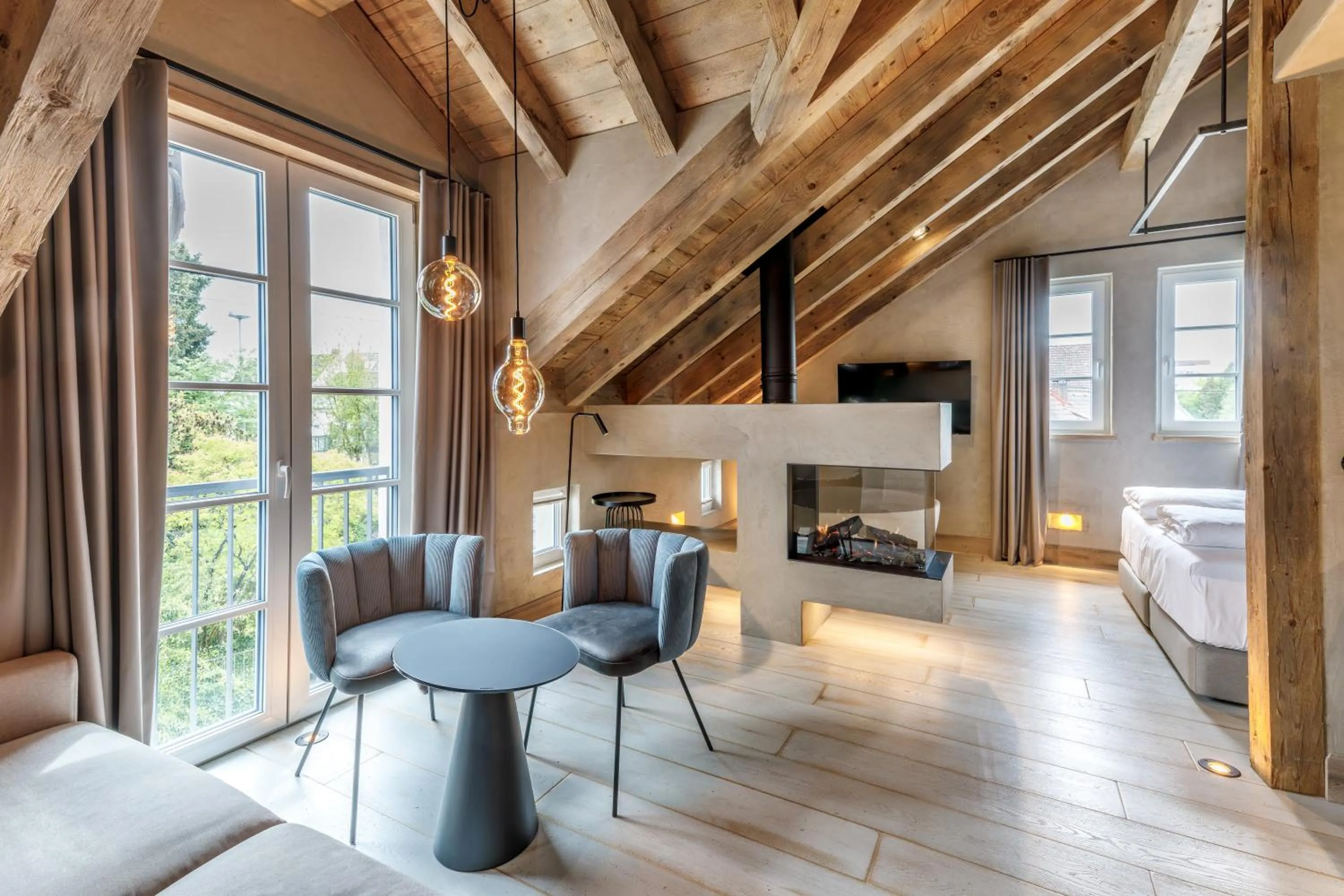 Living room in Hotel Arthus