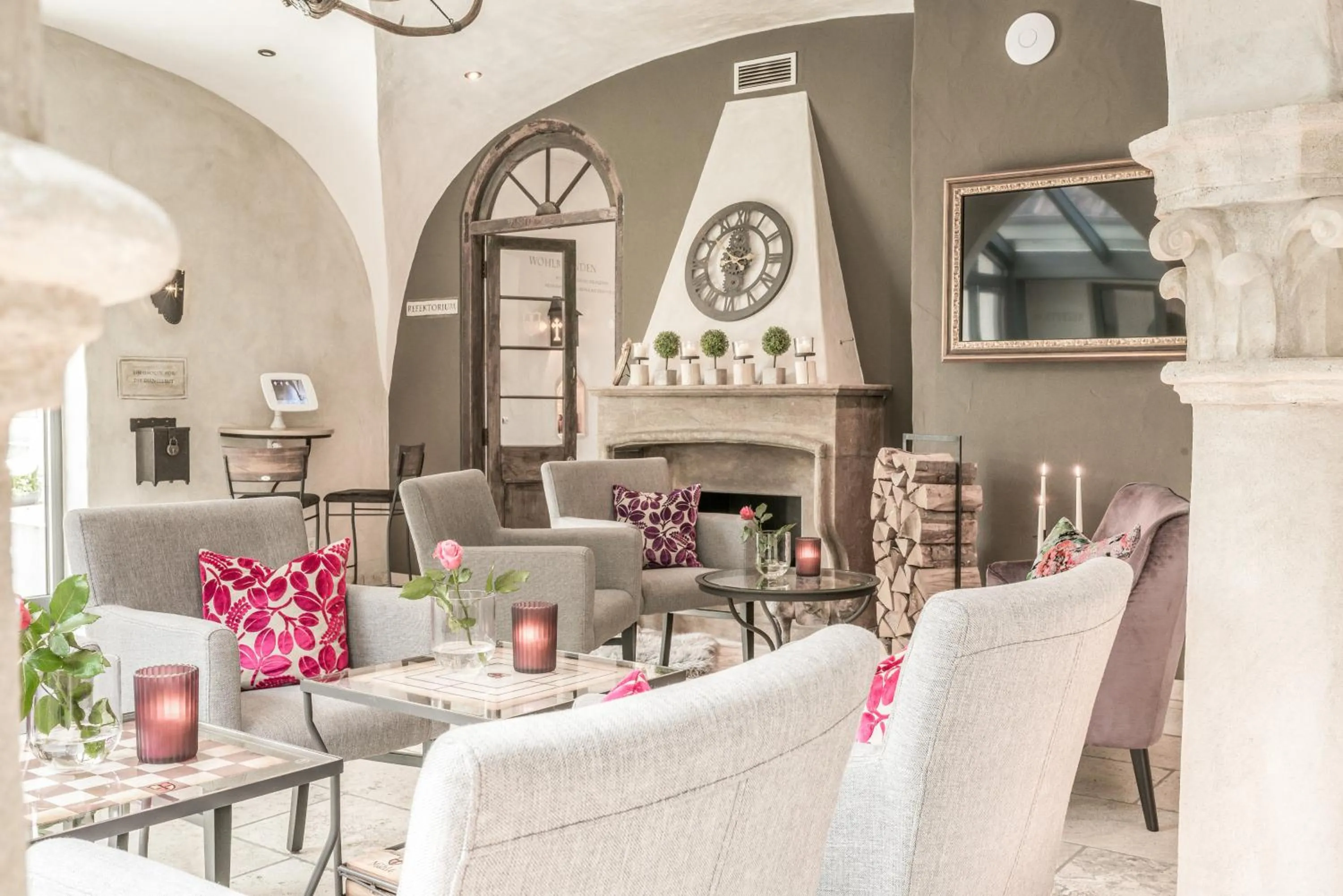 Lobby or reception in Hotel Arthus