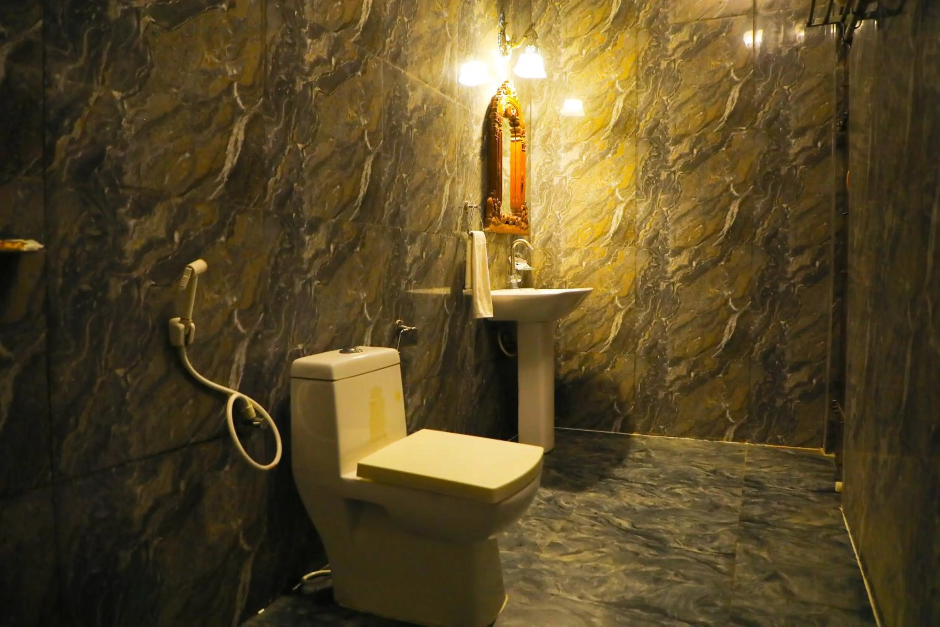 Toilet in Hill Fort Hotel And Resorts Yelagiri Hills