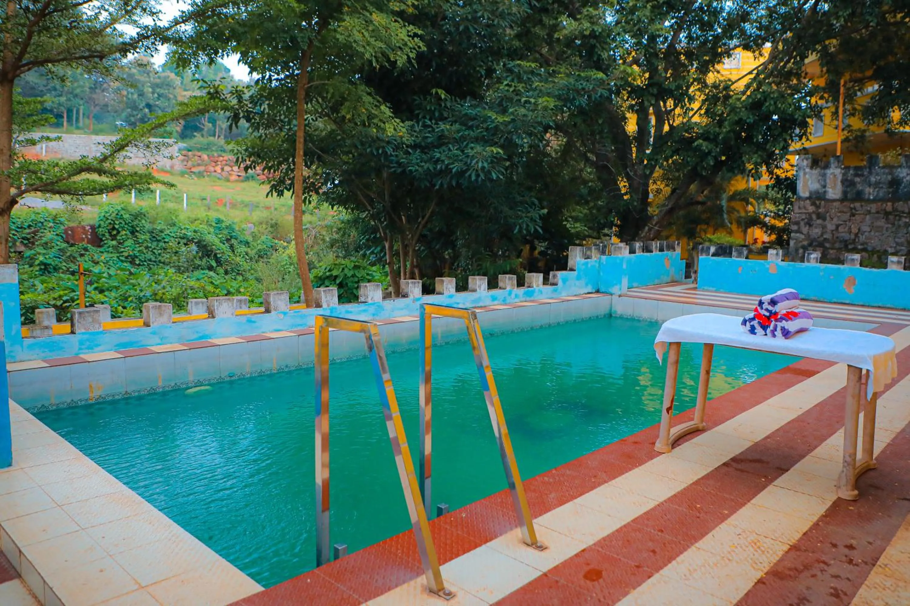 Swimming pool in Hill Fort Hotel And Resorts Yelagiri Hills