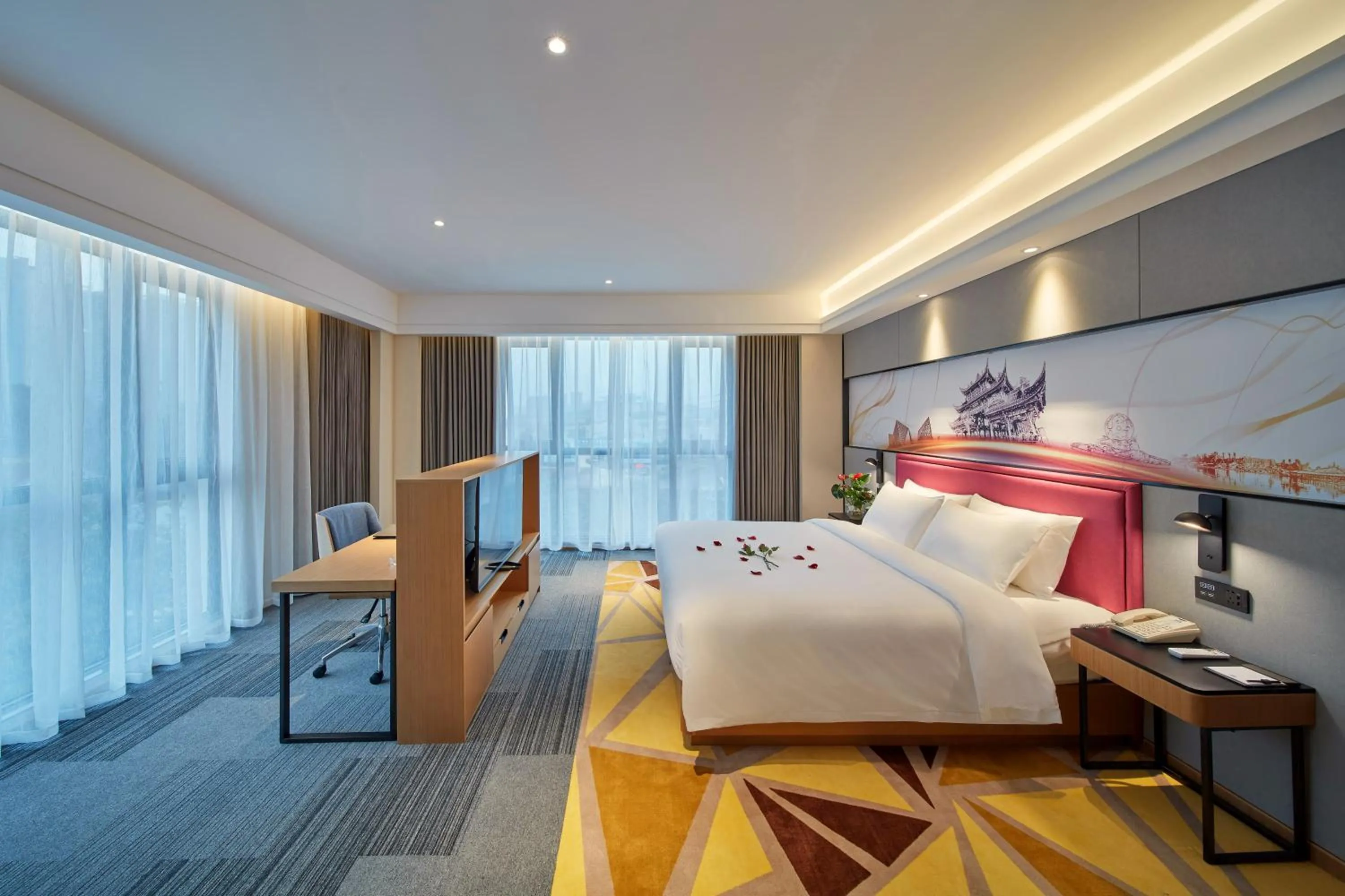 Bed in Days Hotel by Wyndham Bishan Chongqing