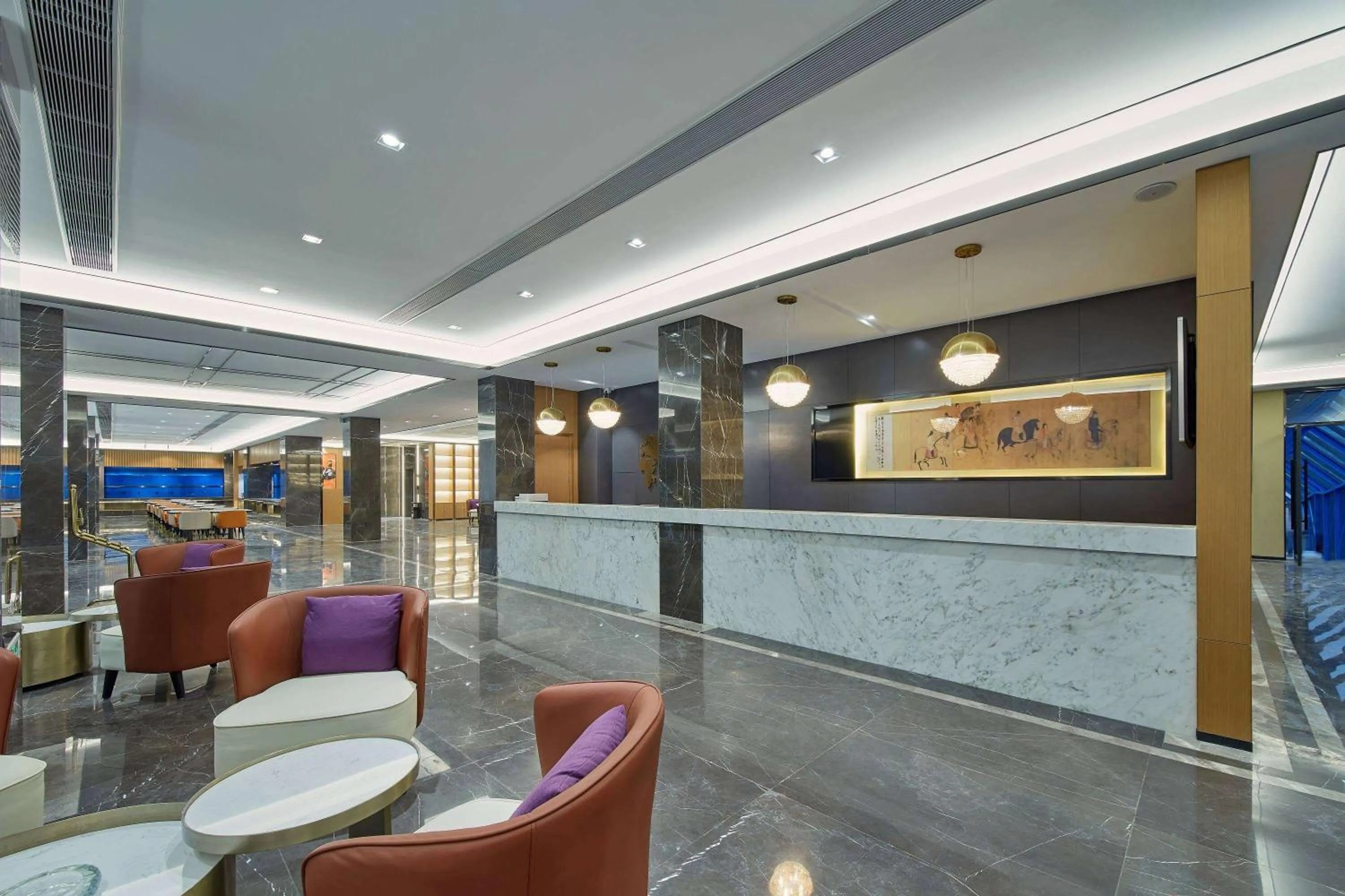 Lobby or reception in Days Hotel by Wyndham Bishan Chongqing