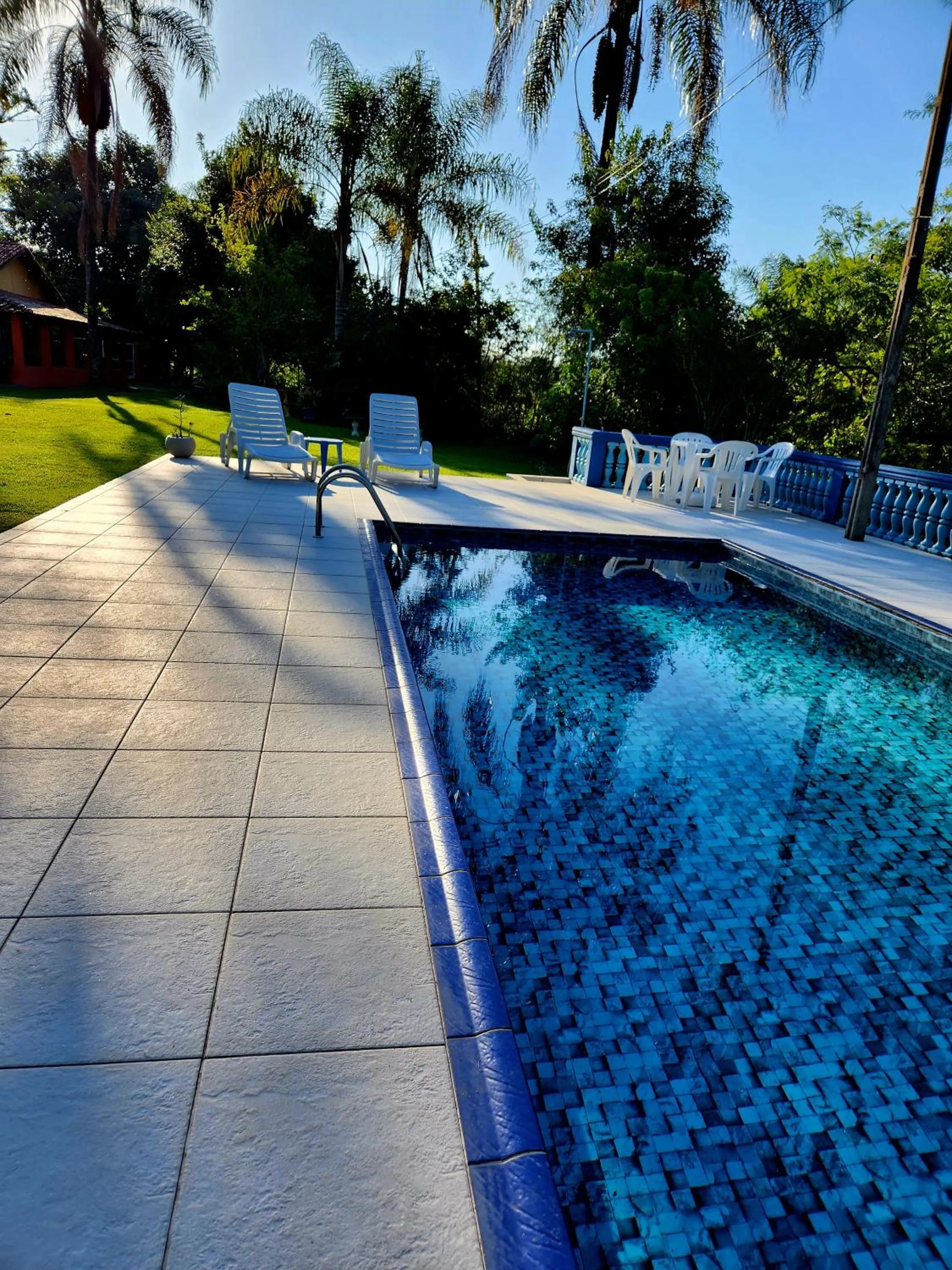 Pool view in Sítio Belucci